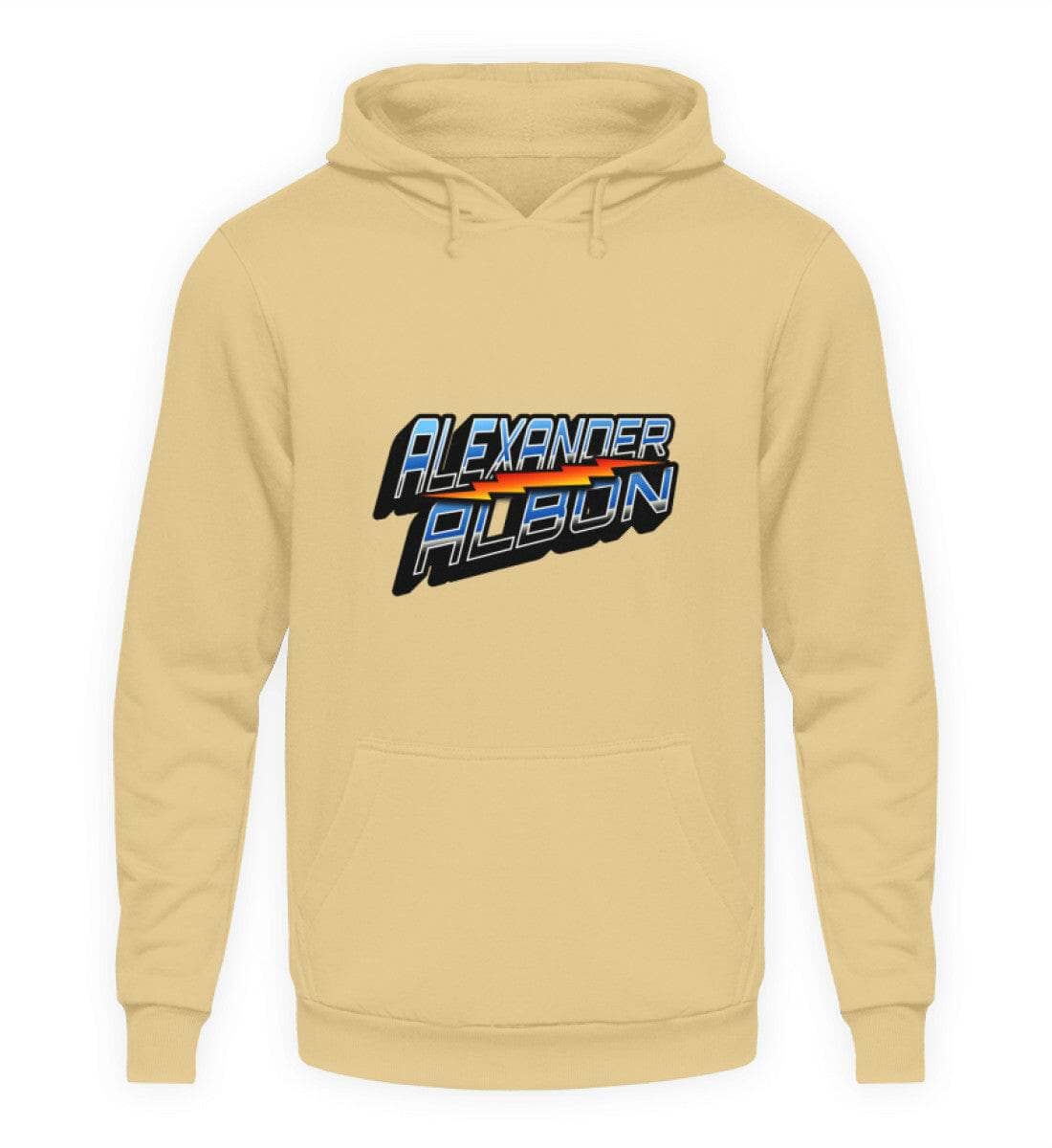 Alexander Albon - Unisex Kapuzenpullover Hoodie Unisex Hoodie Novawear Desert Sand XS