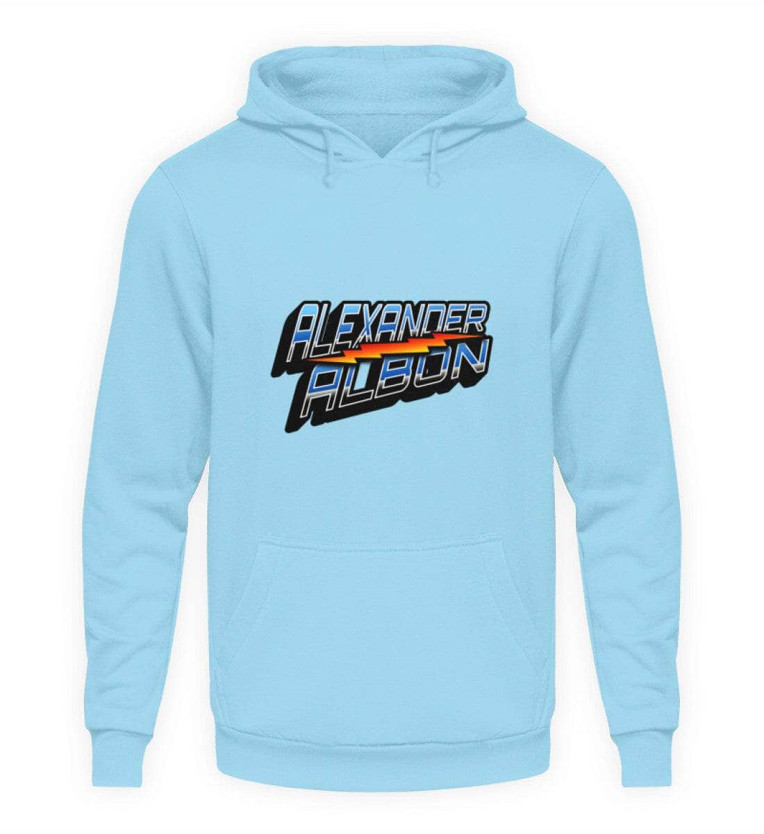 Alexander Albon - Unisex Kapuzenpullover Hoodie Unisex Hoodie Novawear Sky Blue XS