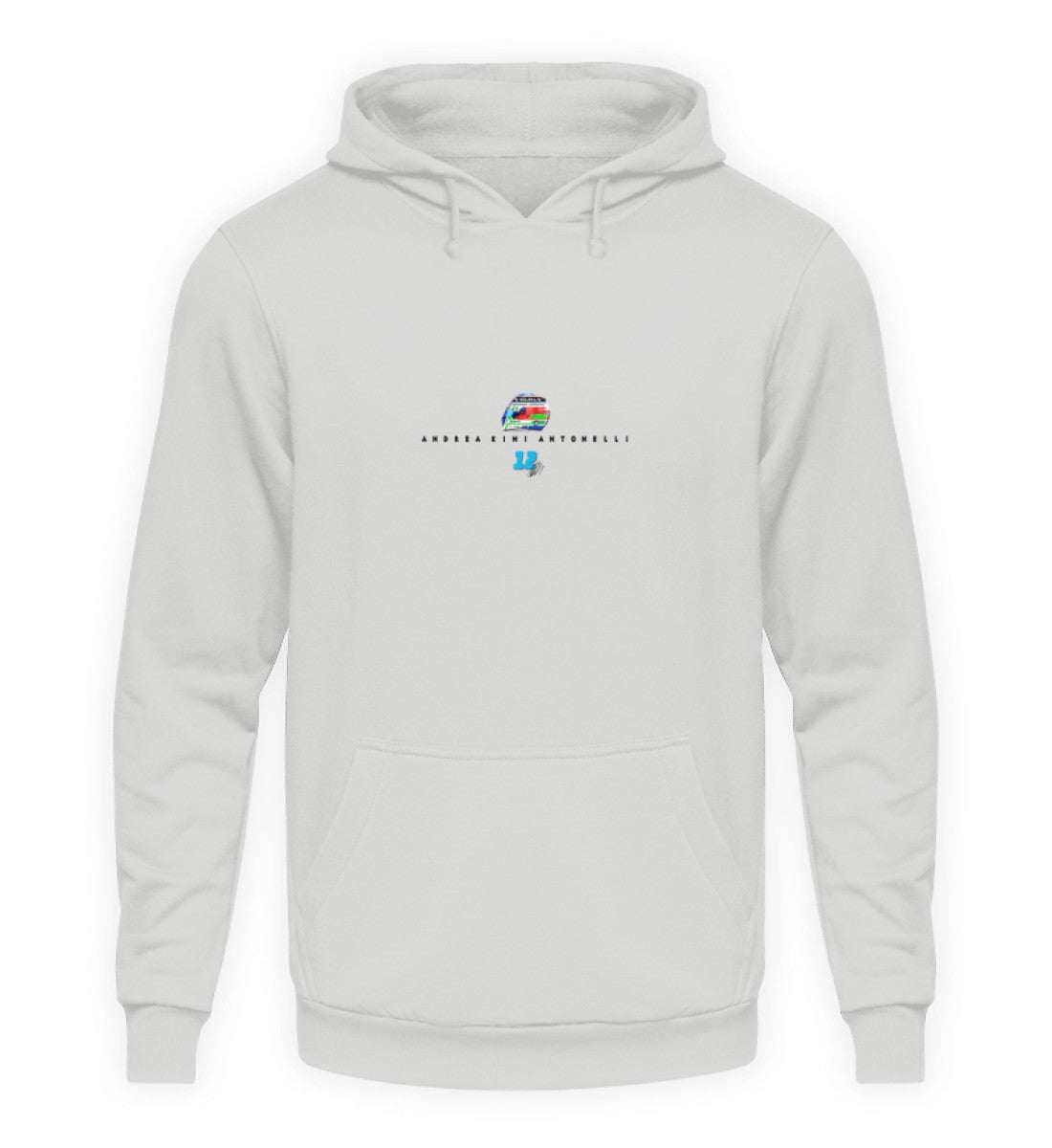 Andrea Kimi Antonelli Mercedes - Unisex Kapuzenpullover Hoodie Unisex Hoodie Novawear Sport Grey XS