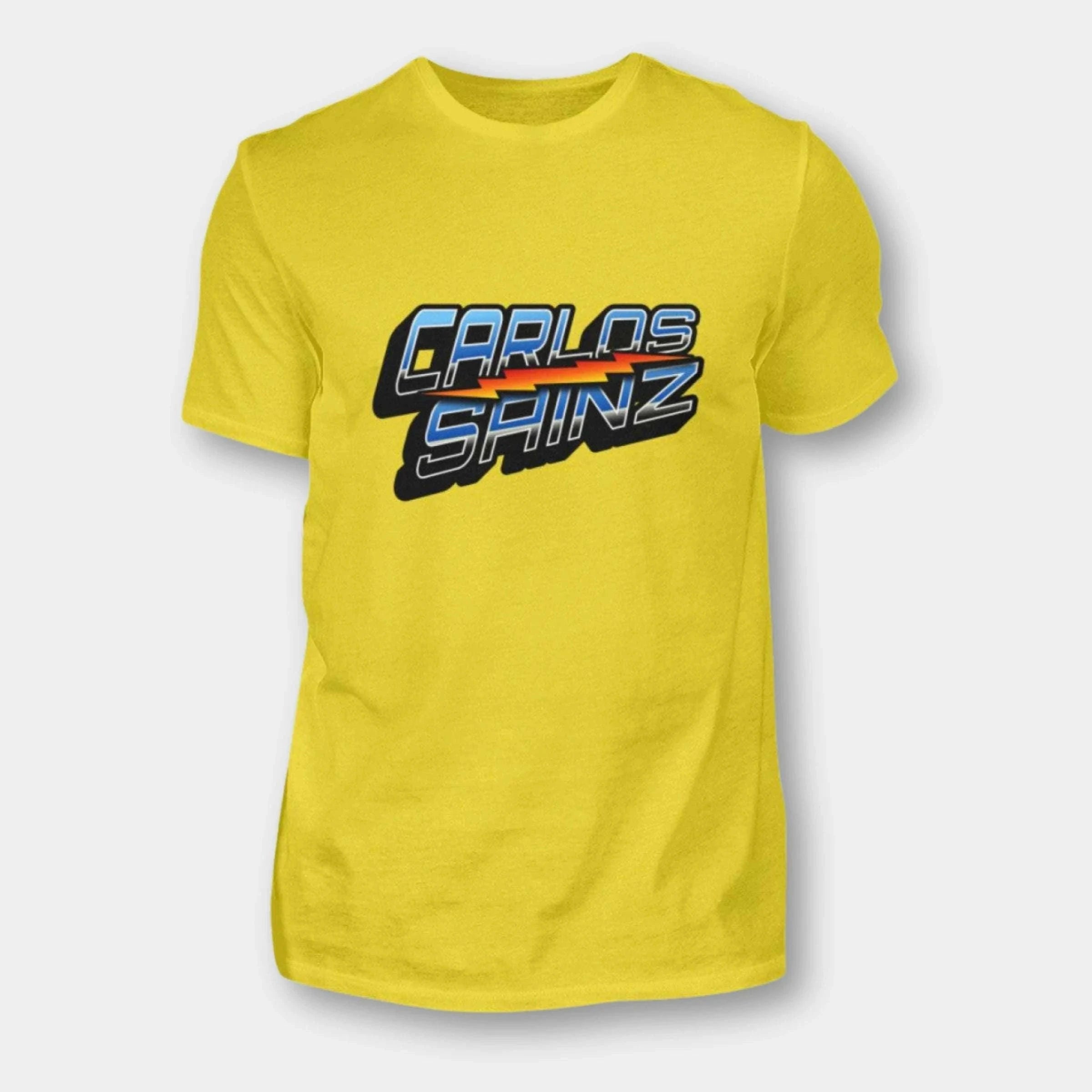 Carlos Sainz - Herren Shirt Herren Basic T-Shirt Novawear Gold XS