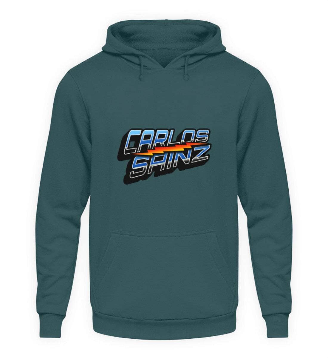Carlos Sainz - Unisex Kapuzenpullover Hoodie Unisex Hoodie Novawear Airforce Blue XS