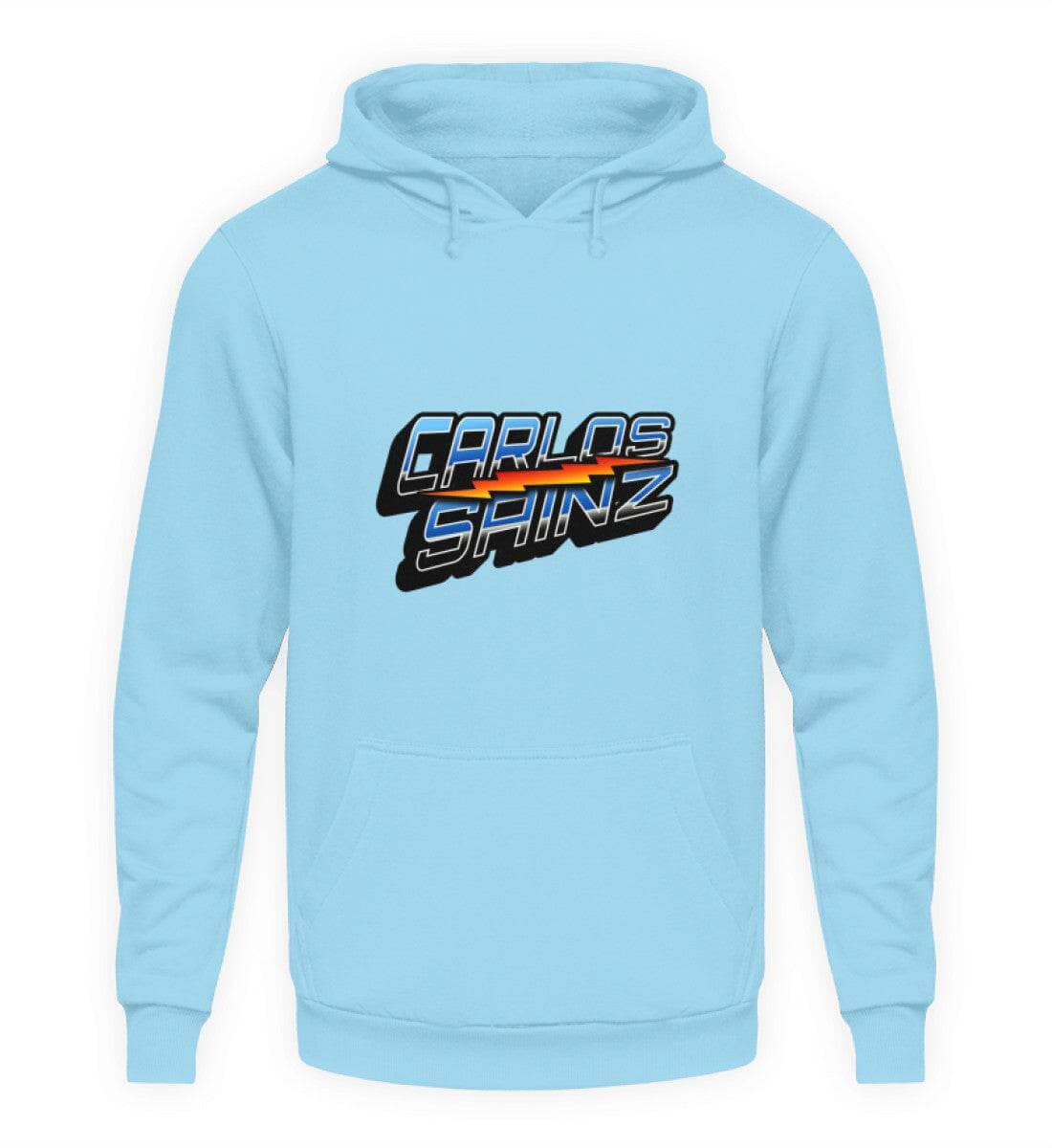 Carlos Sainz - Unisex Kapuzenpullover Hoodie Unisex Hoodie Novawear Sky Blue XS