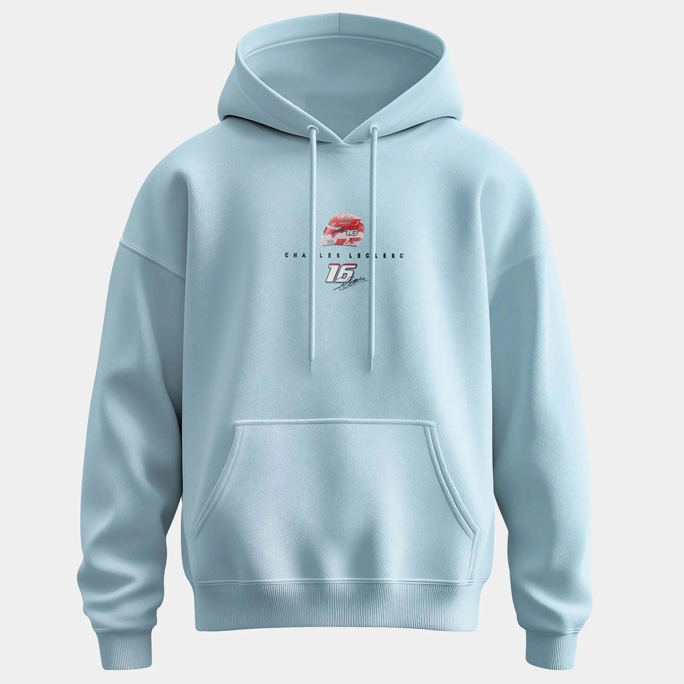 Charles Leclerc Ferrari - Unisex Kapuzenpullover Hoodie Unisex Hoodie Novawear Sky Blue XS