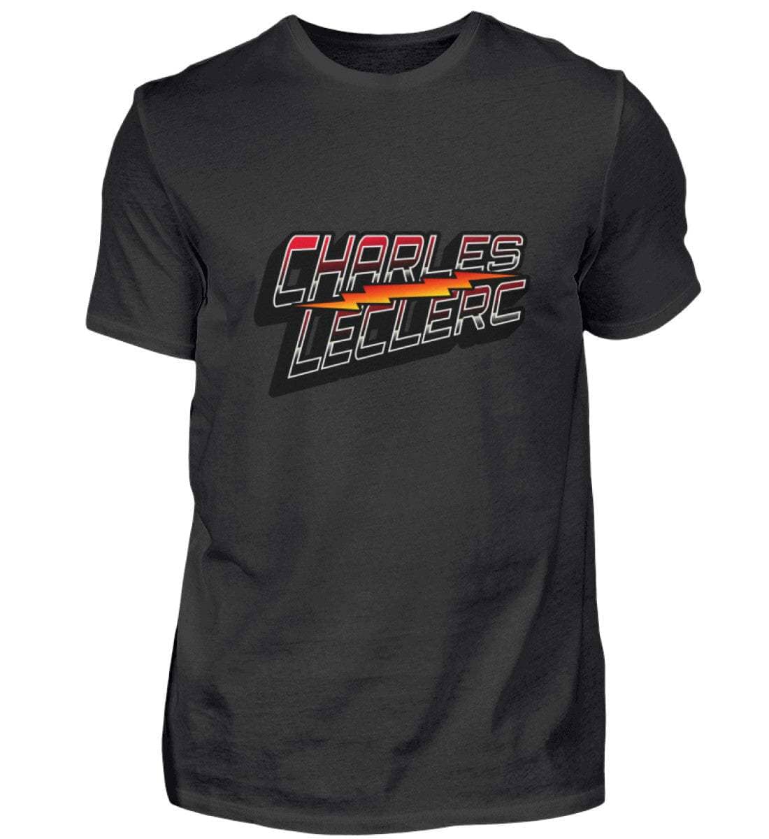 Charles Leclerc - Herren Shirt Herren Basic T-Shirt Novawear Black XS