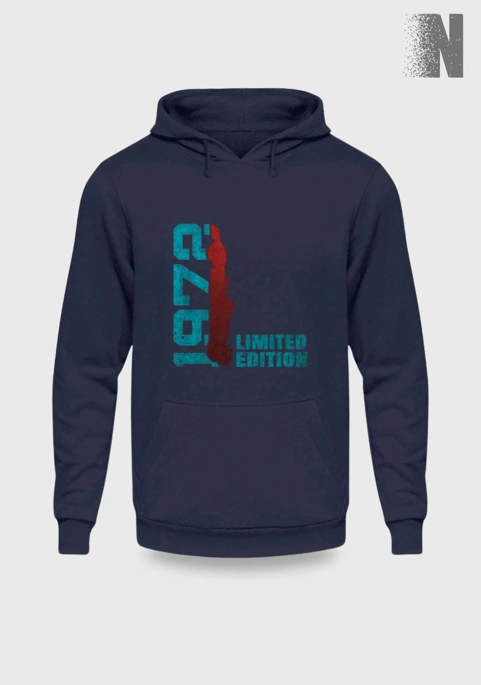 F1 Racing 1972 Limited Edition - Unisex Hoodie Kapuzenpullover Novawear Oxford Navy XS