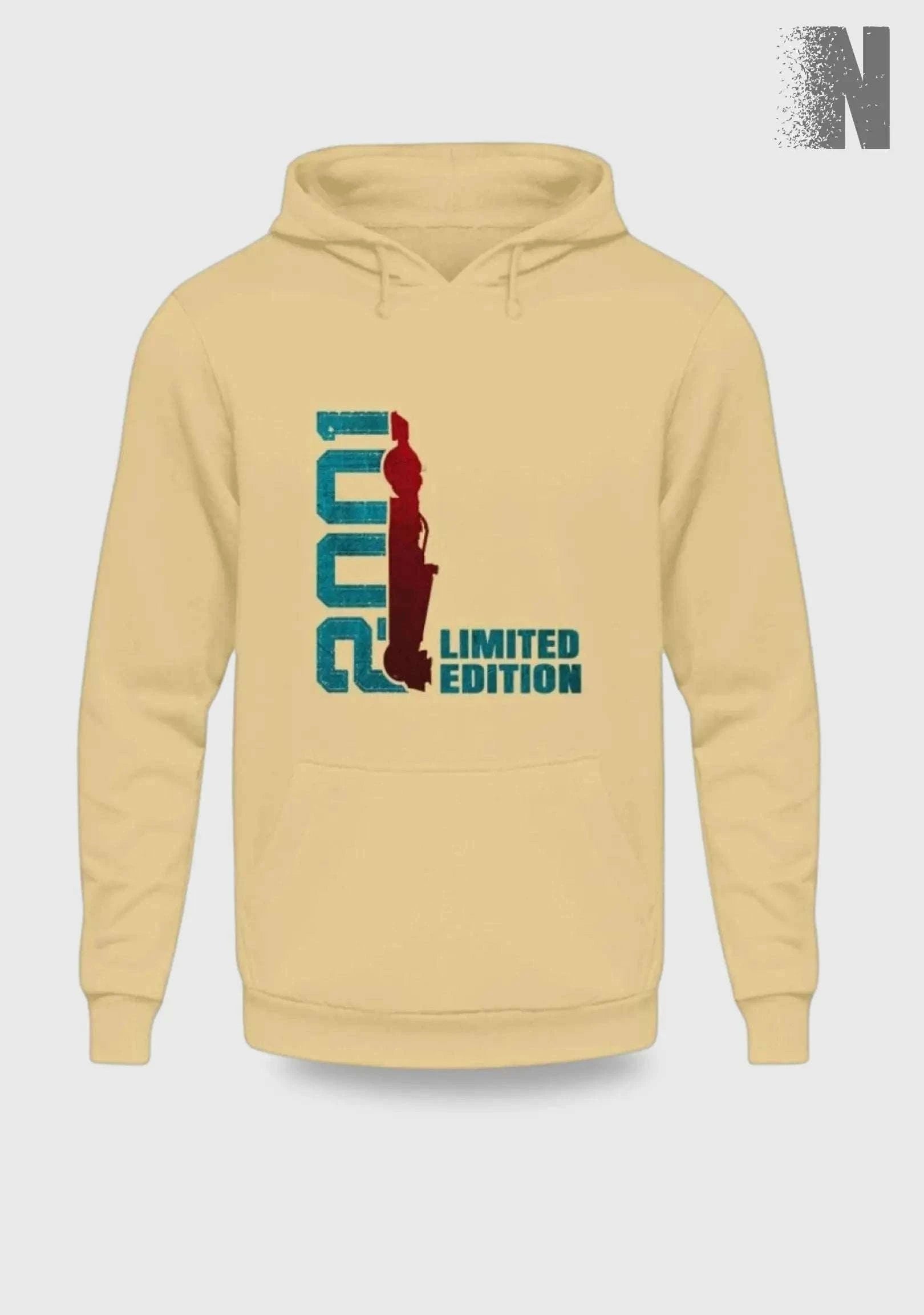 F1 Racing 2001 Limited Edition - Unisex Hoodie Kapuzenpullover Novawear Desert Sand XS