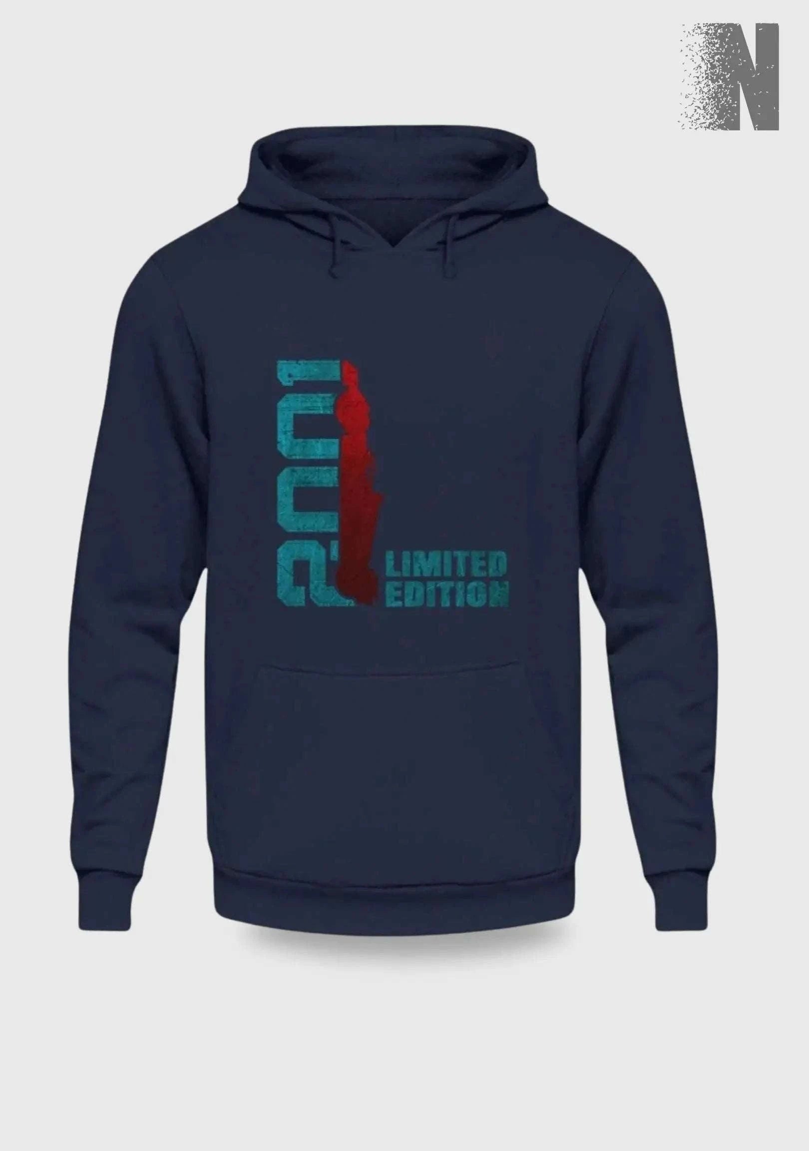 F1 Racing 2001 Limited Edition - Unisex Hoodie Kapuzenpullover Novawear Oxford Navy XS