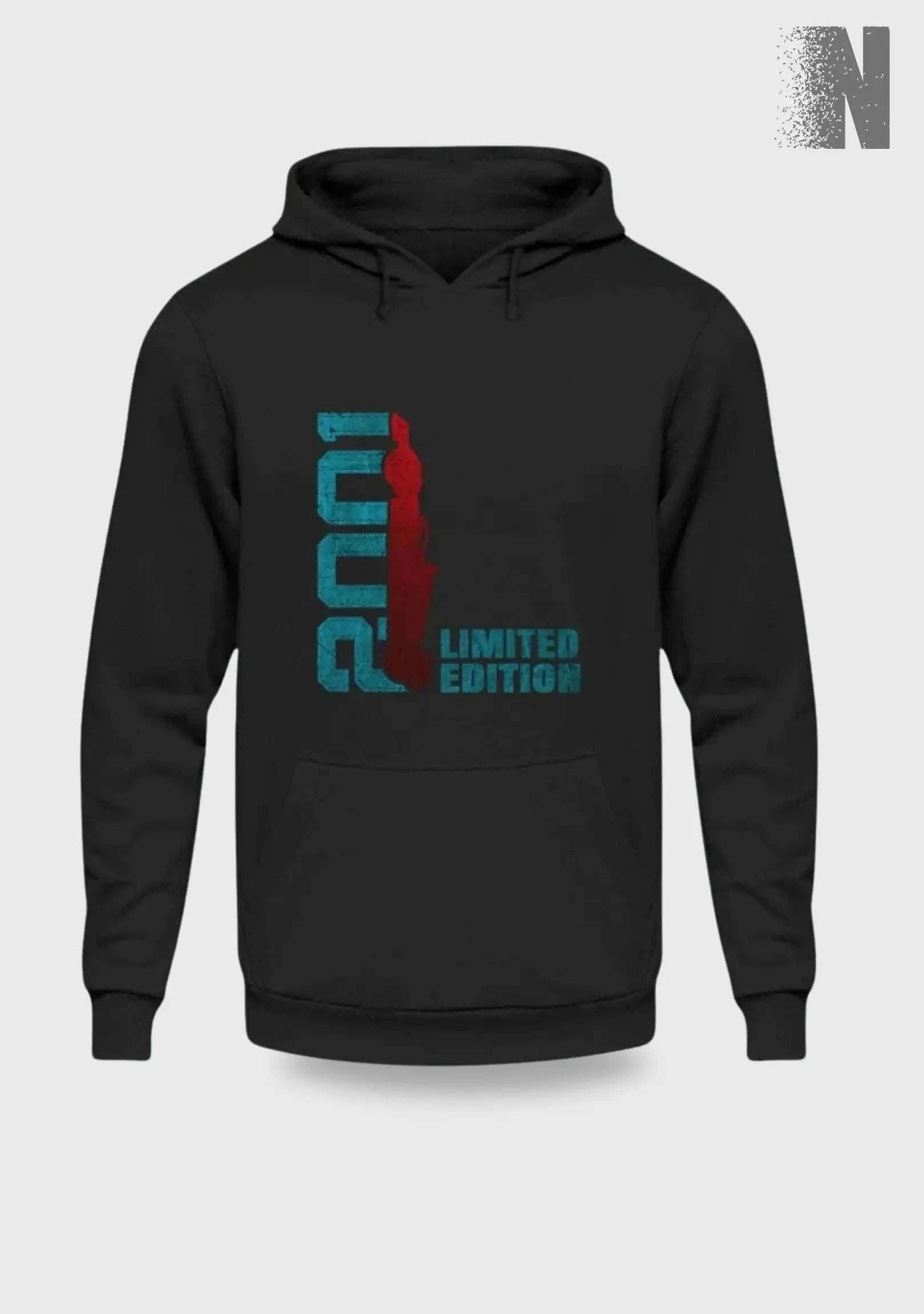 F1 Racing 2001 Limited Edition - Unisex Hoodie Kapuzenpullover Novawear Tief Schwarz XS