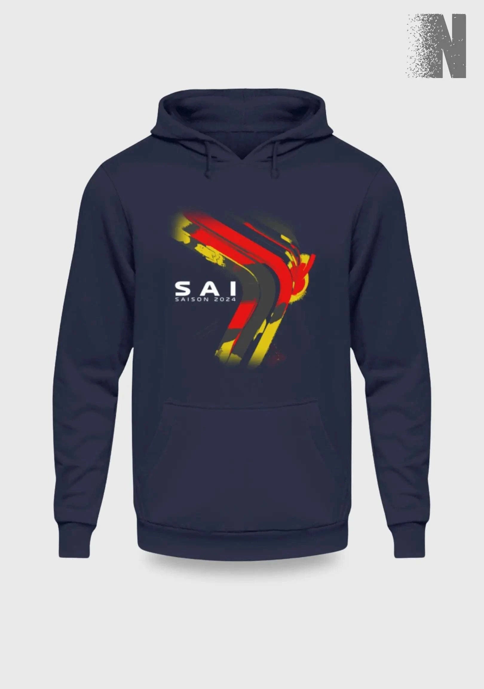 F1 Racing Carlos Sainz 2024 Limited Edition - Unisex Hoodie Kapuzenpullover Novawear Oxford Navy XS