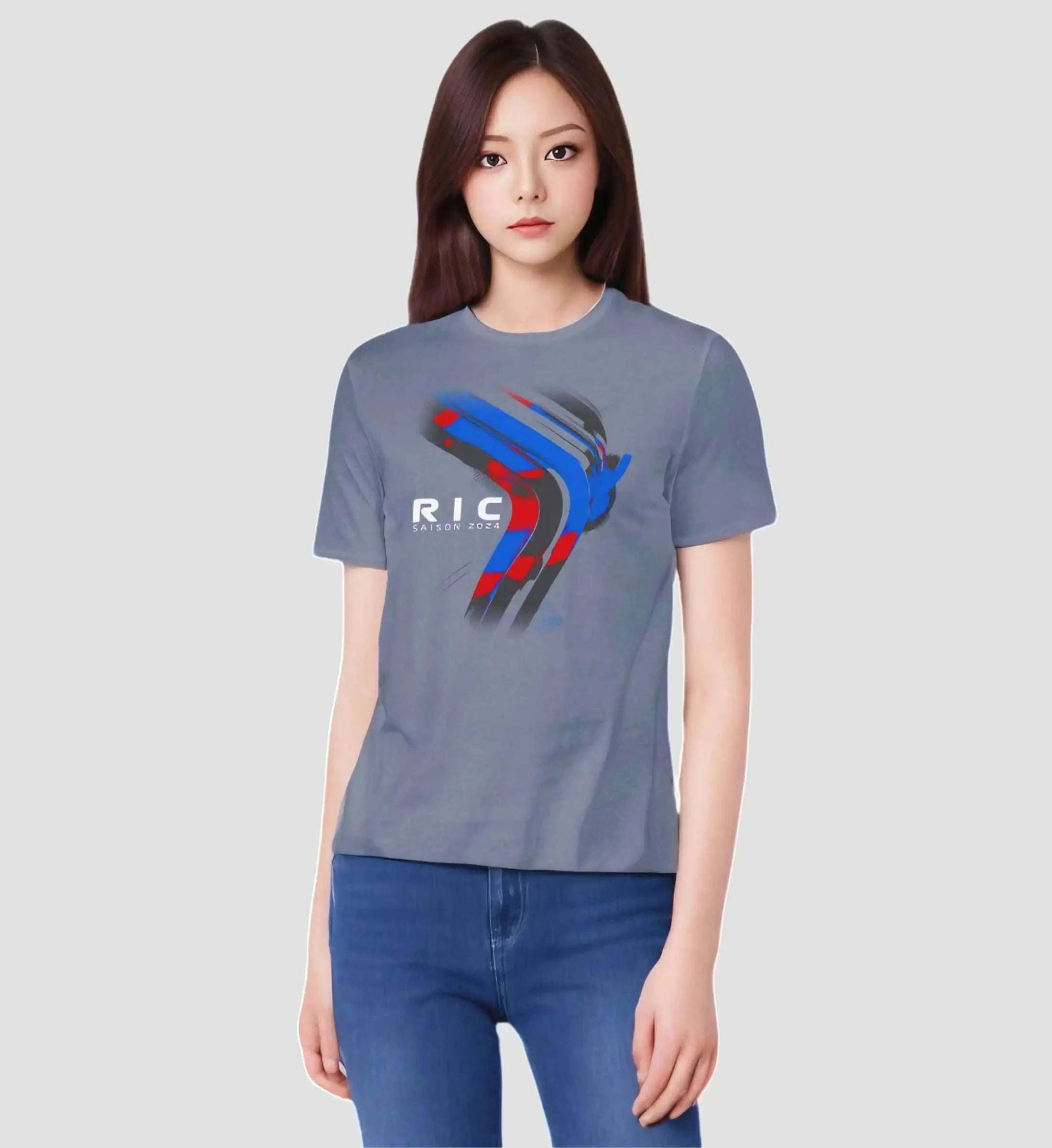 F1 Racing Daniel Ricciardo 2024 Limited Edition - Herren Shirt T-Shirt Novawear Pacific Grey S