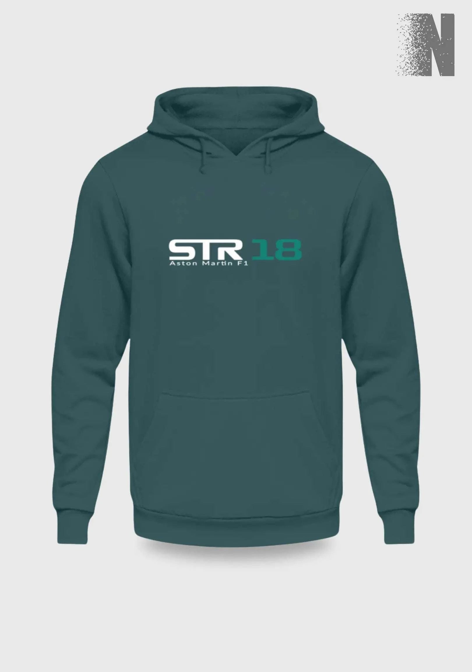 F1 Racing Lance Stroll 18 - Unisex Hoodie Kapuzenpullover Novawear Airforce Blue XS
