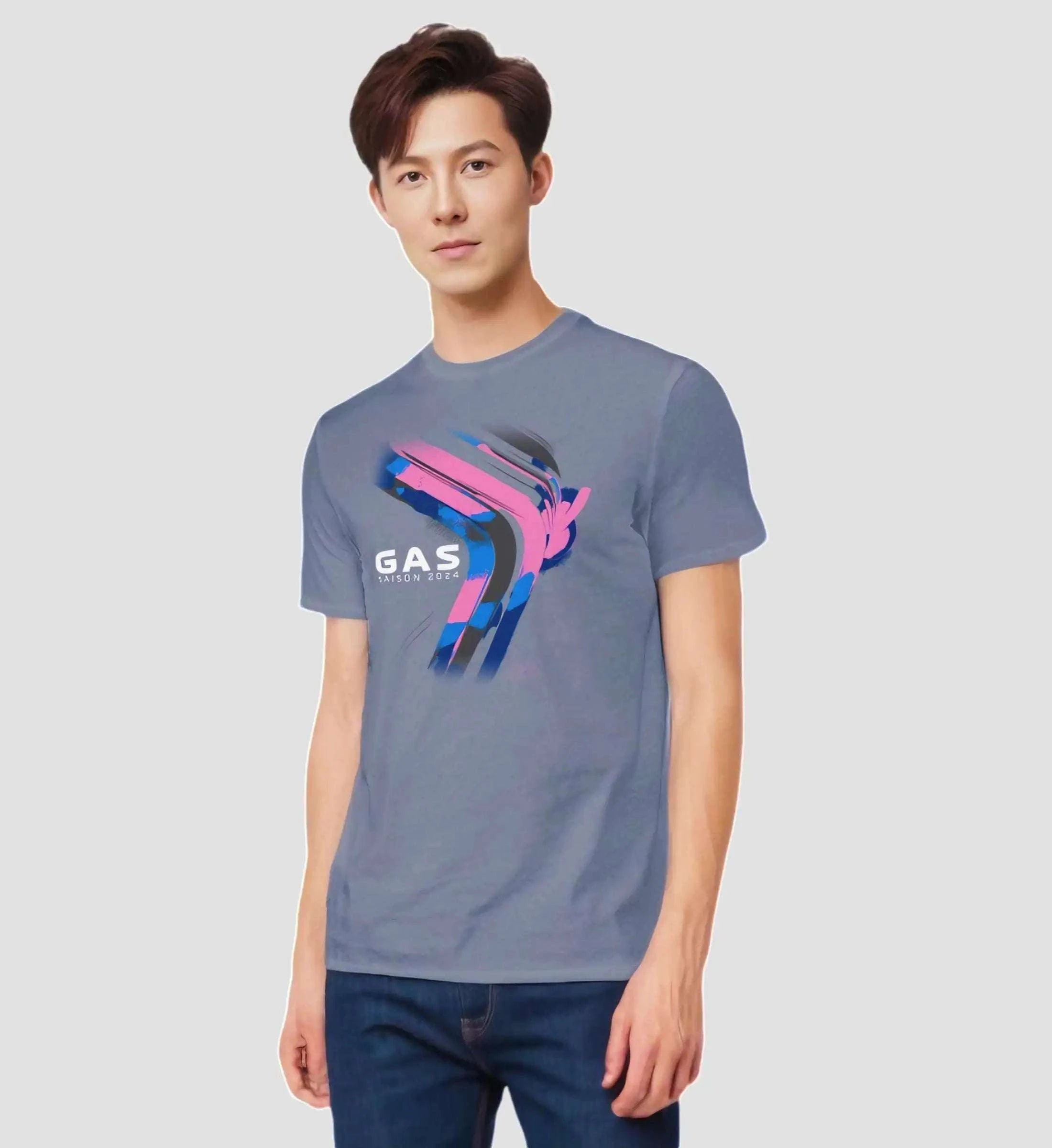 F1 Racing Pierre Gasly 2024 Limited Edition - Herren Shirt T-Shirt Novawear Pacific Grey S