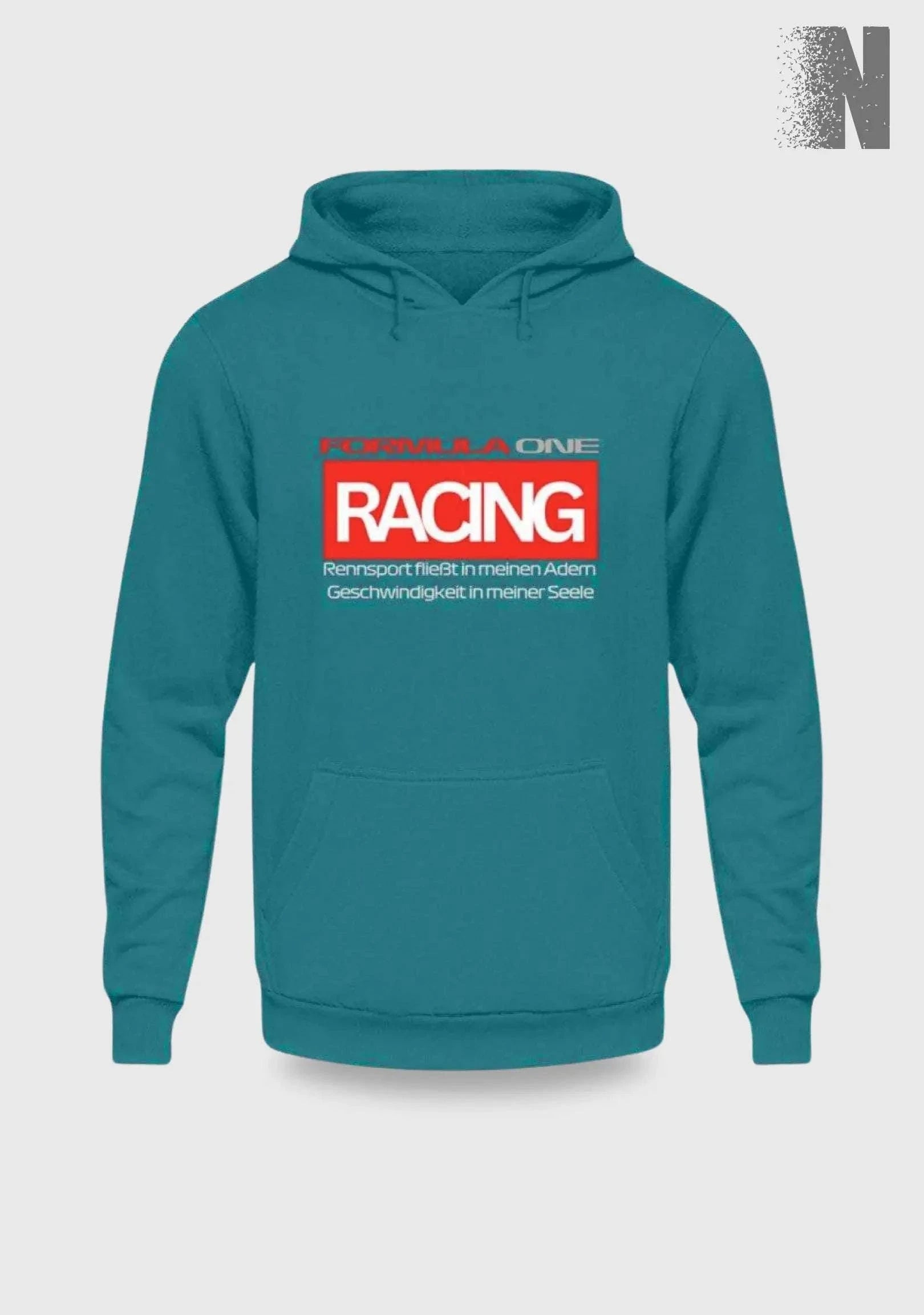 F1 Racing Rennsport - Unisex Hoodie Kapuzenpullover Novawear Airforce Blue XS
