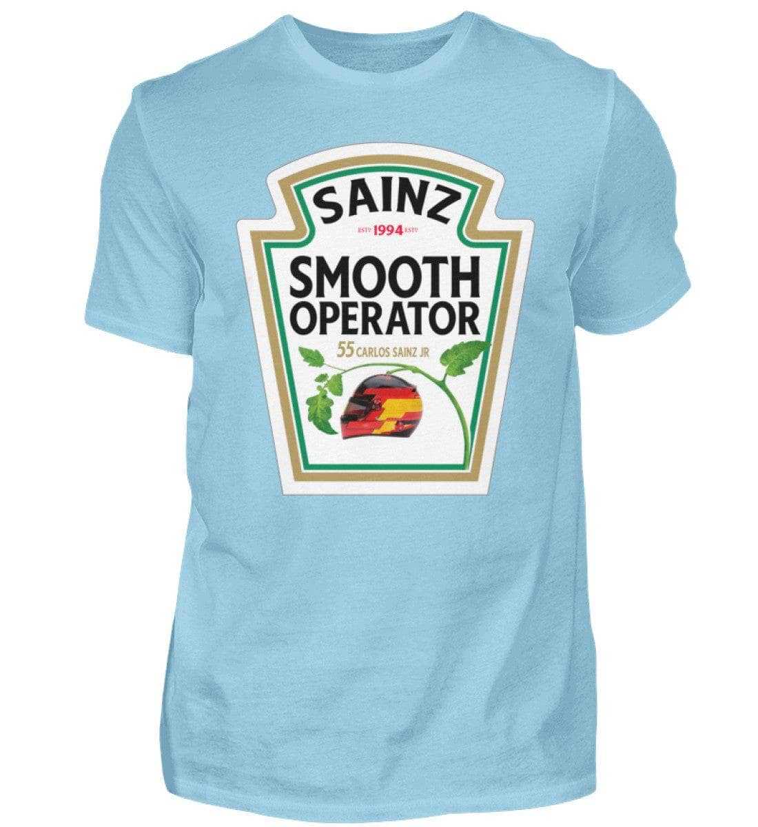F1 Racing Smooth Operator - Unisex Shirt T-Shirt Novawear Himmelblau XS