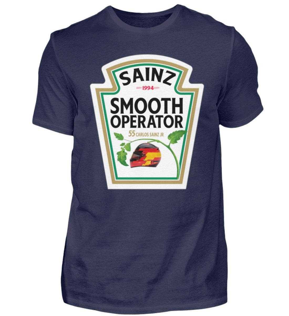 F1 Racing Smooth Operator - Unisex Shirt T-Shirt Novawear Navy XS