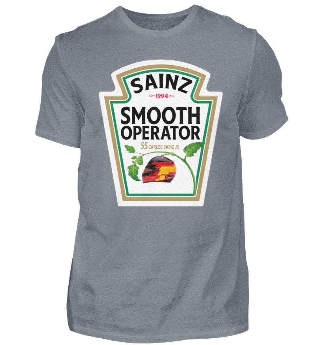 F1 Racing Smooth Operator - Unisex Shirt T-Shirt Novawear Pacific Grey S