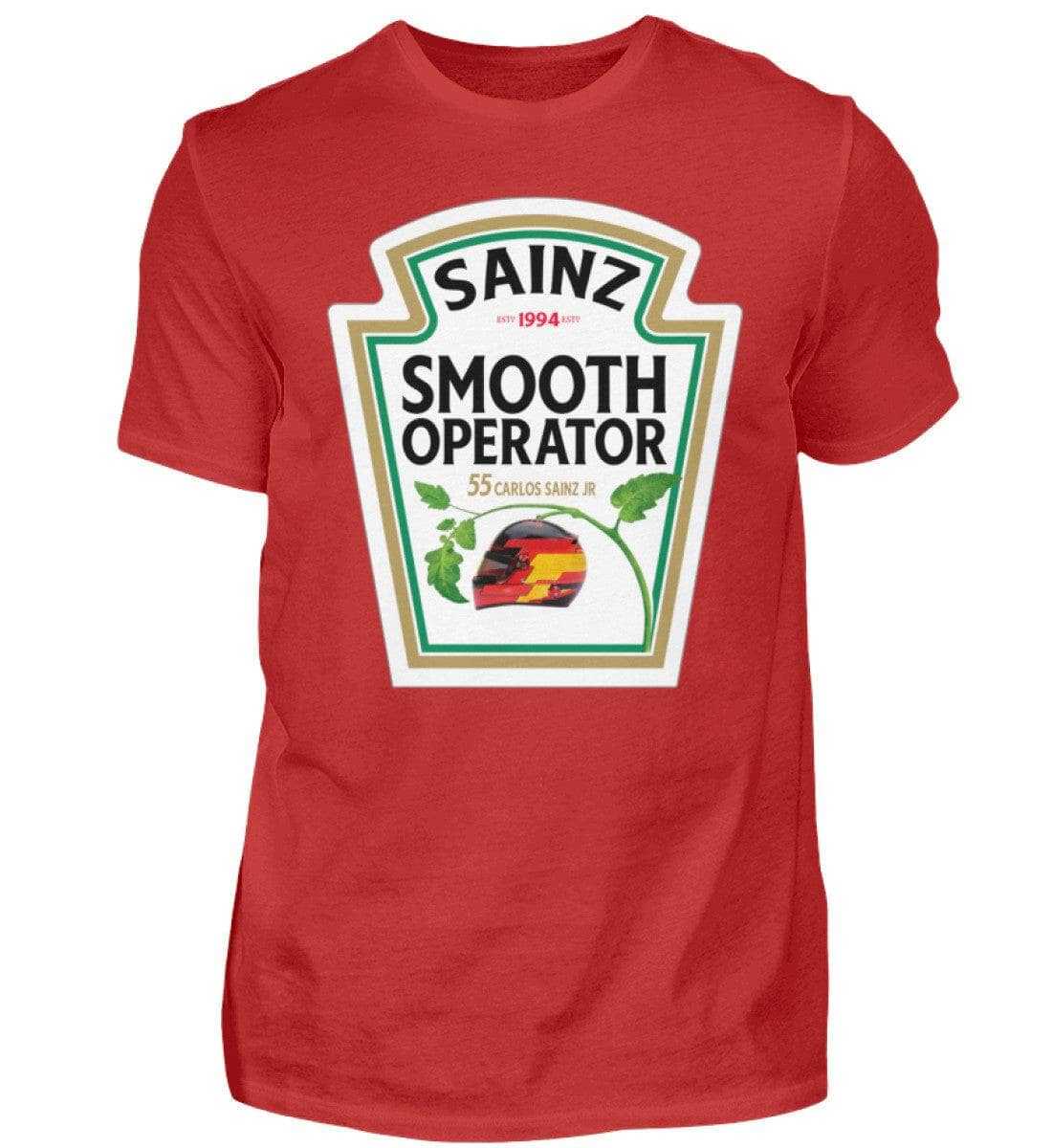 F1 Racing Smooth Operator - Unisex Shirt T-Shirt Novawear Red XS