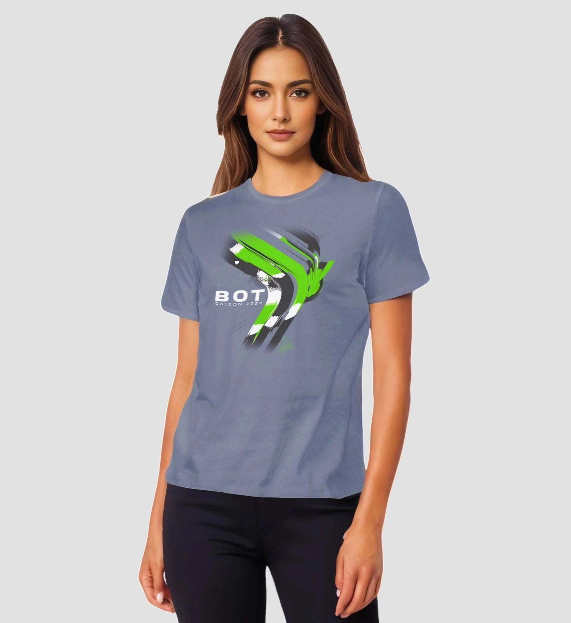 F1 Racing Valtteri Bottas 2024 Limited Edition - Herren Shirt T-Shirt Novawear Pacific Grey S