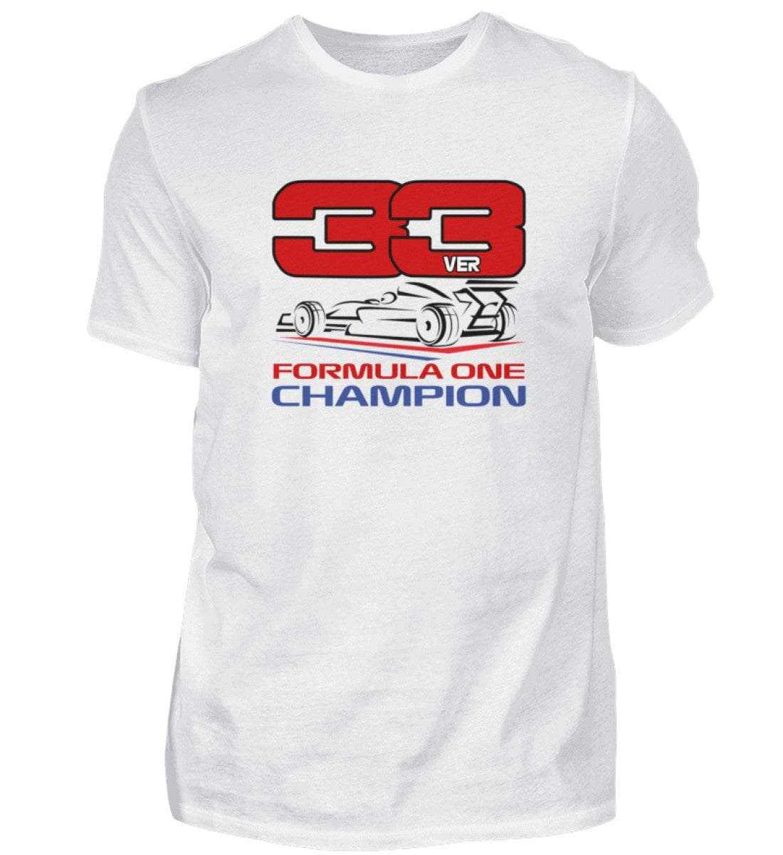 F1 Racing Verstappen 33 - Unisex T-Shirt T-Shirt Novawear White S