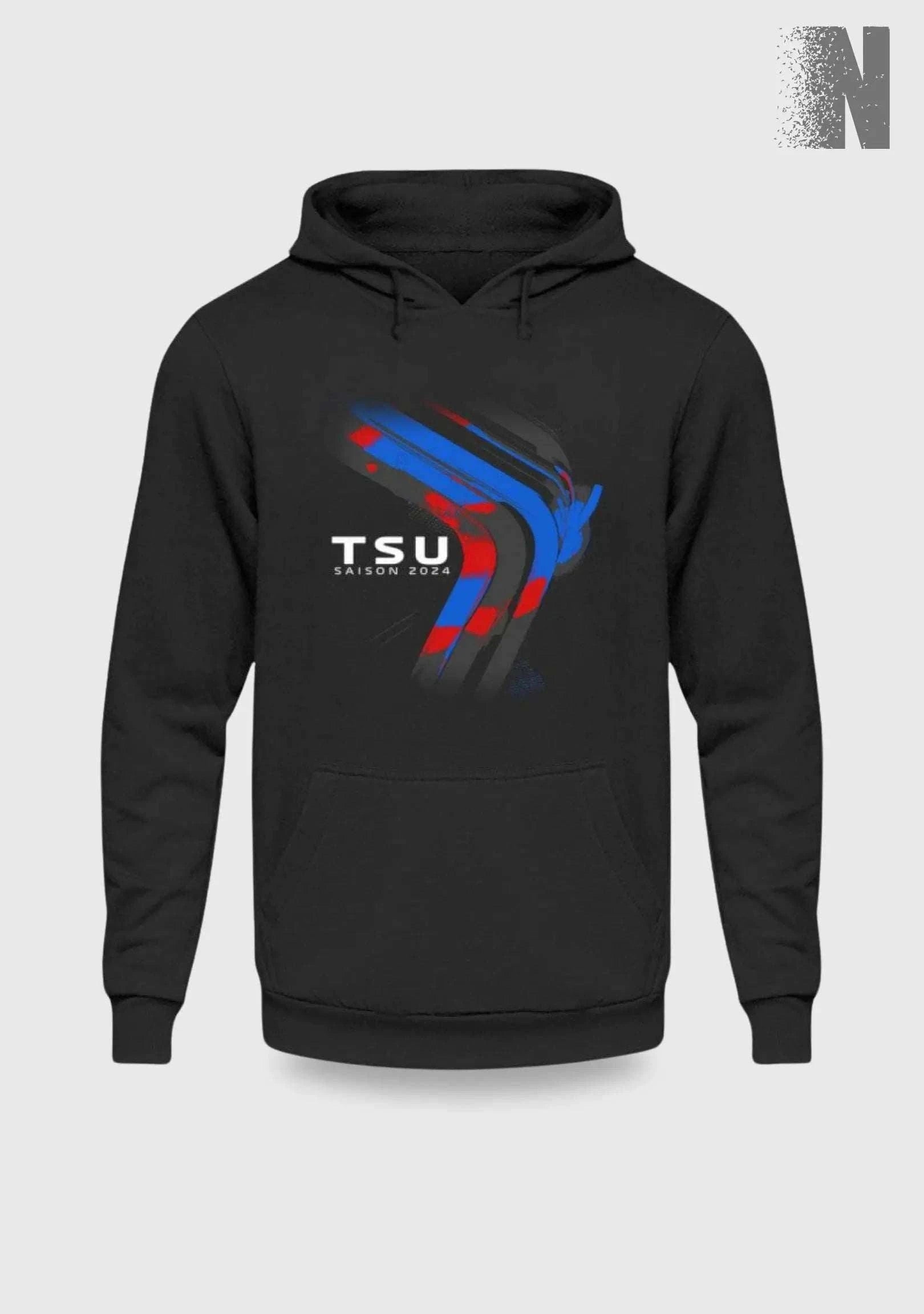 F1 Racing Yuki Tsunoda 2024 Limited Edition - Unisex Hoodie Kapuzenpullover Novawear Tief Schwarz XS