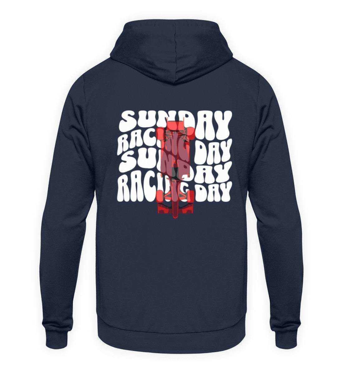 F1 Sunday Racing Day Red | Limited Edition - Unisex Hoodie Hoodie Novawear Oxford Navy XS