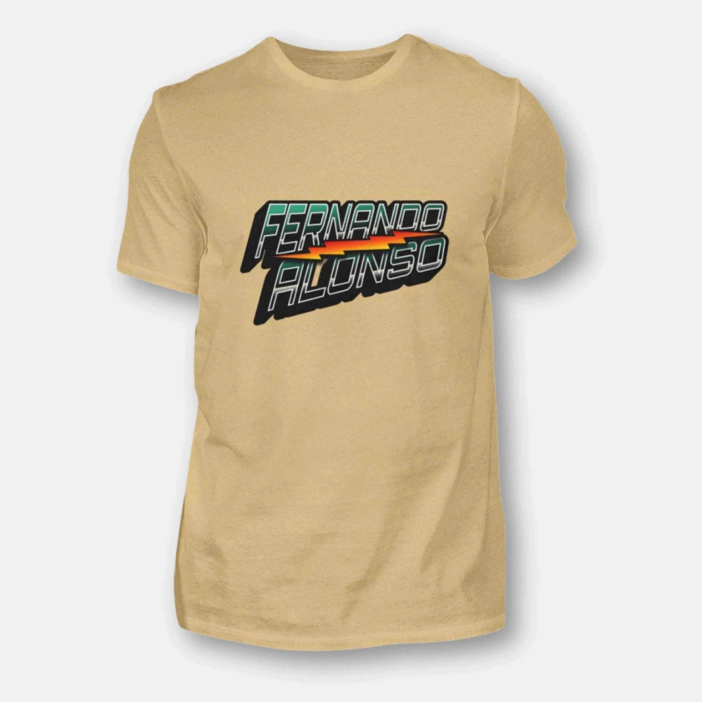 Fernando Alonso - Herren Shirt Herren Basic T-Shirt Novawear Sand XS