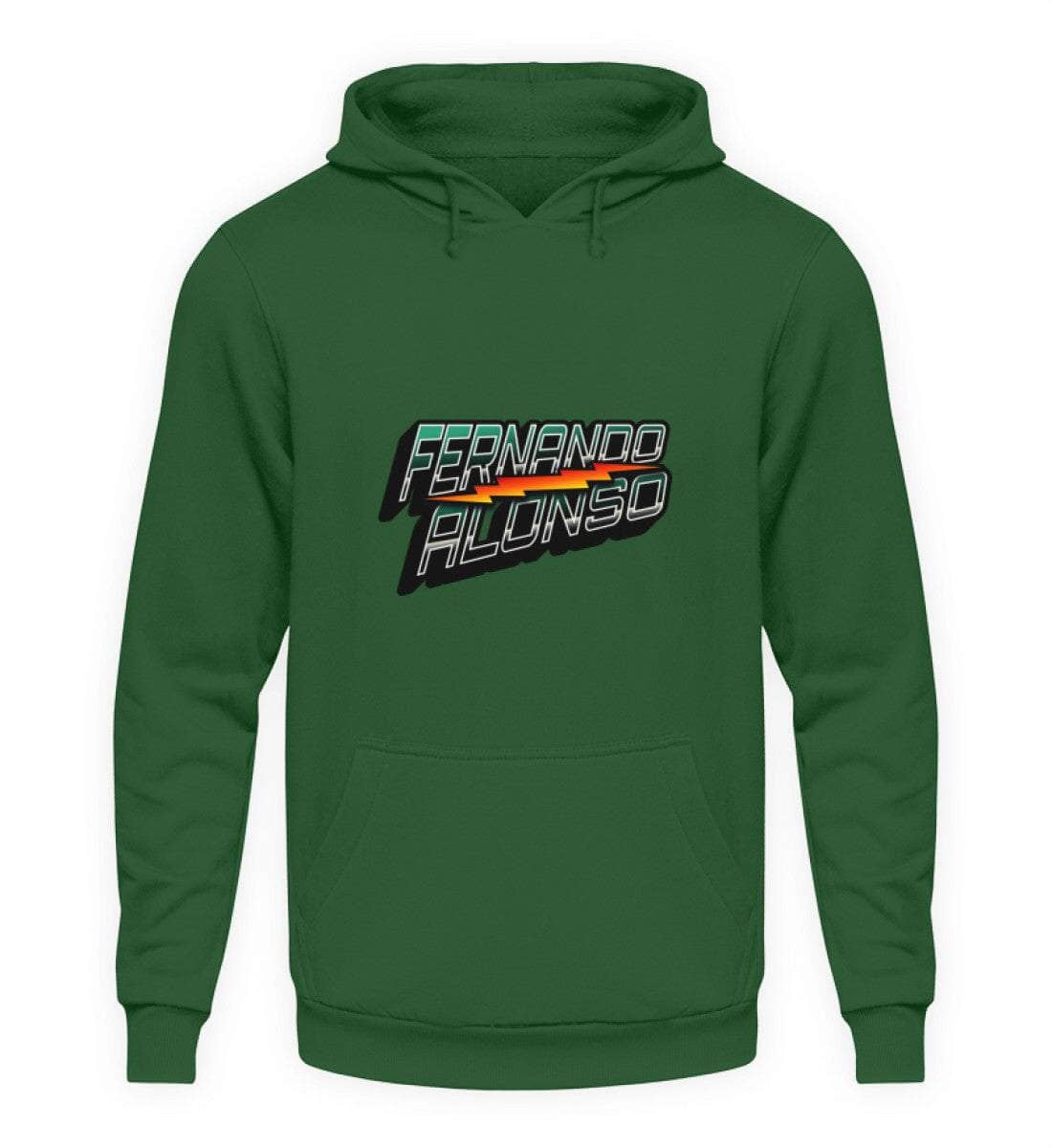 Fernando Alonso - Unisex Kapuzenpullover Hoodie Unisex Hoodie Novawear Bottle Green XS