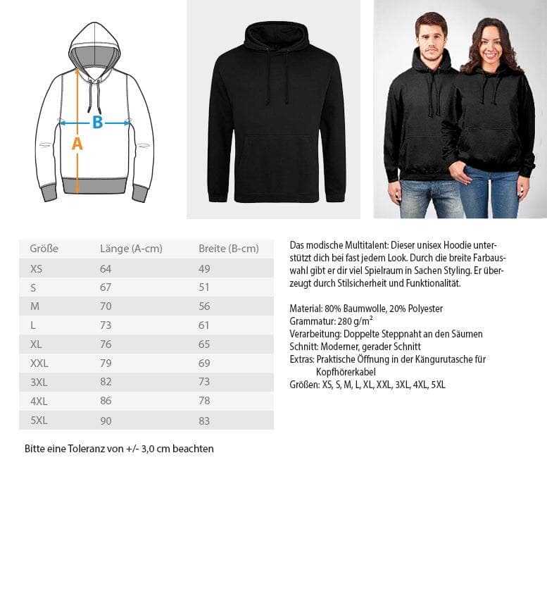 Formel 1 - Du bist nicht du, wenn du keine Formel 1 Action liebst - Unisex Kapuzenpullover Hoodie Unisex Hoodie Shirtee