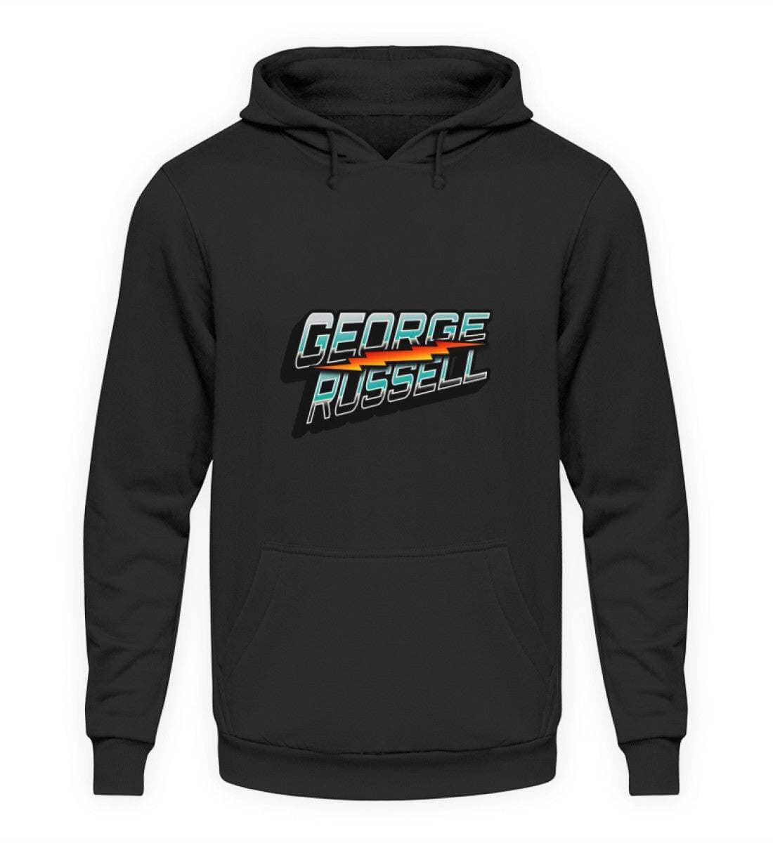 George Russel - Unisex Kapuzenpullover Hoodie Unisex Hoodie Novawear Deep Black XS
