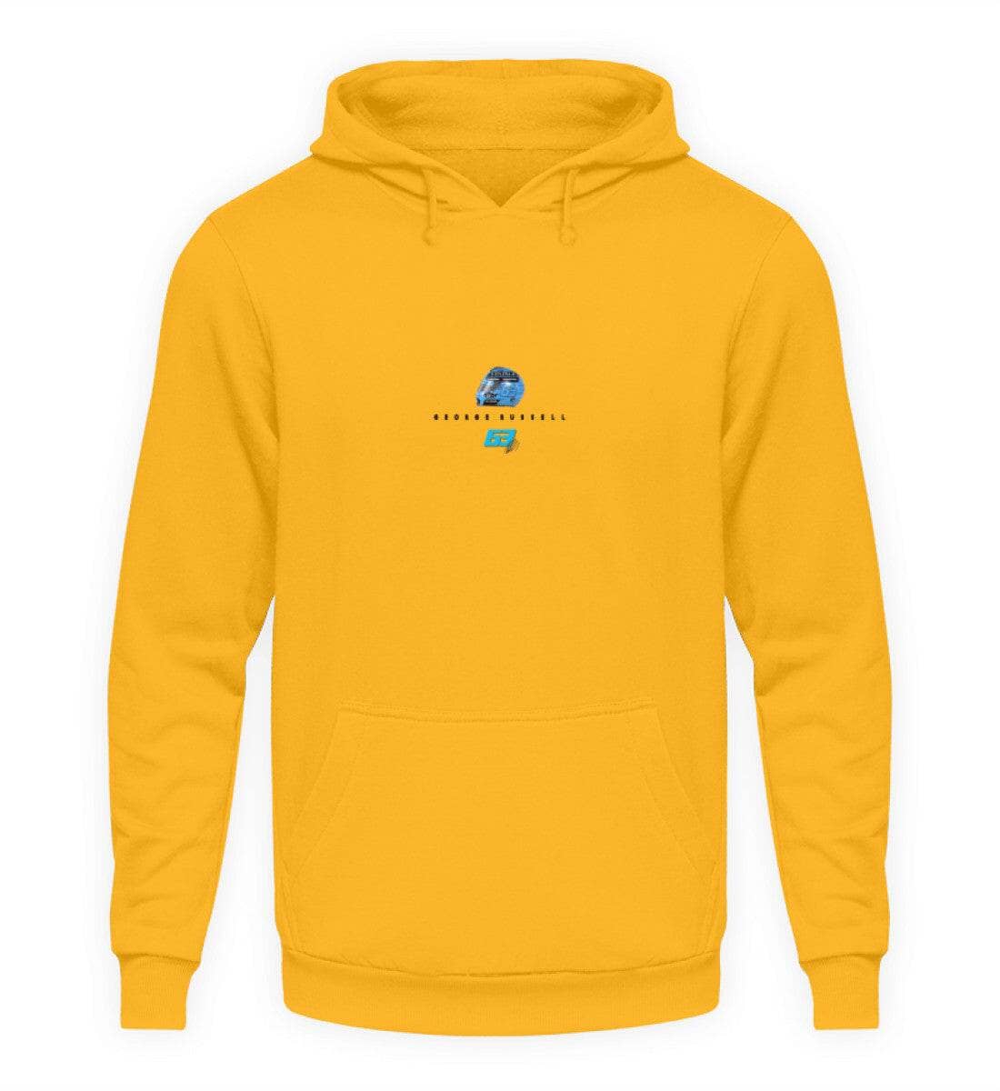George Russell Mercedes - Unisex Kapuzenpullover Hoodie Unisex Hoodie Novawear Sun Yellow XS