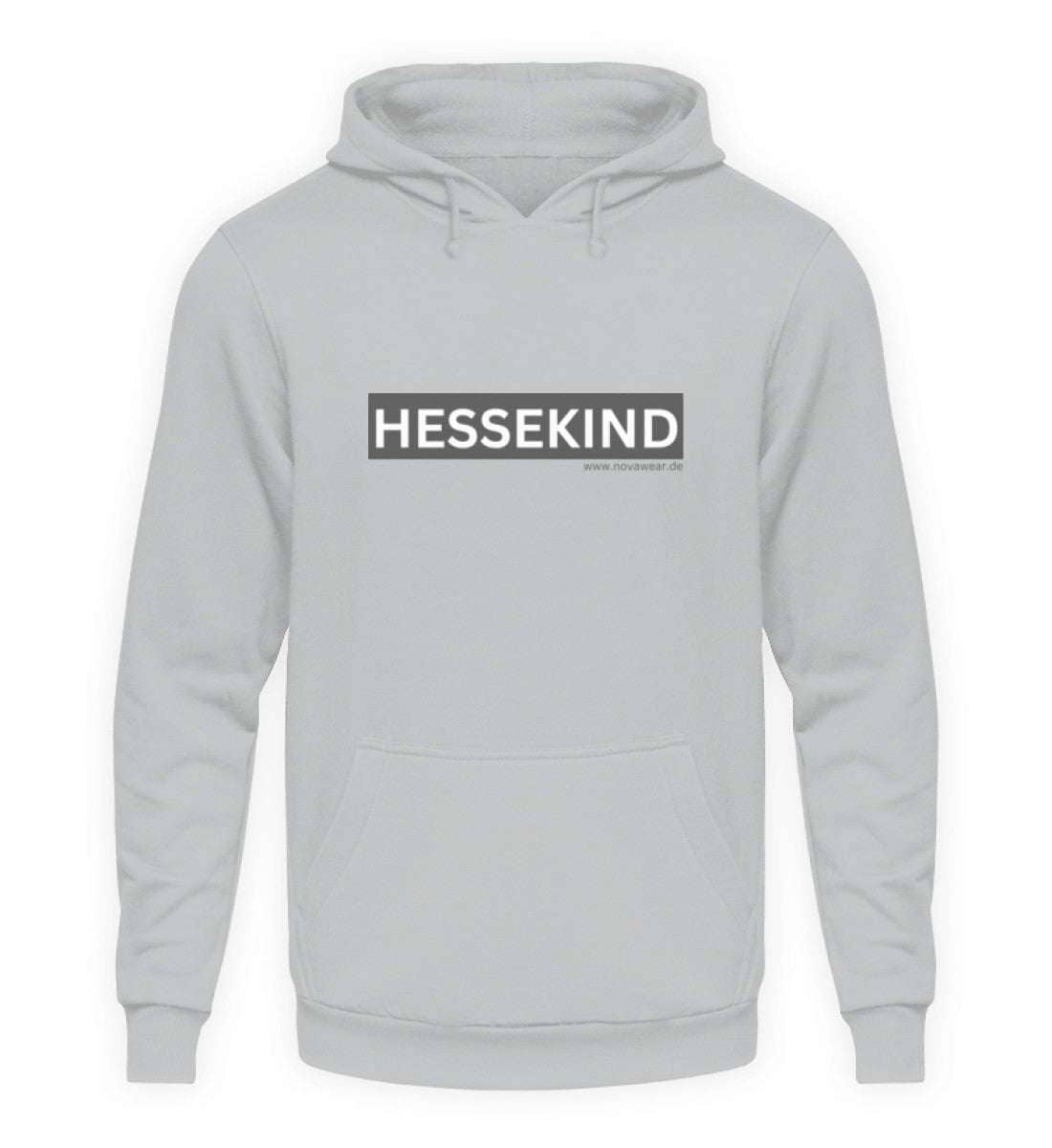 Hessekind - Kapuzenpullover Hoodie Novawear Heather Sport Grey XS