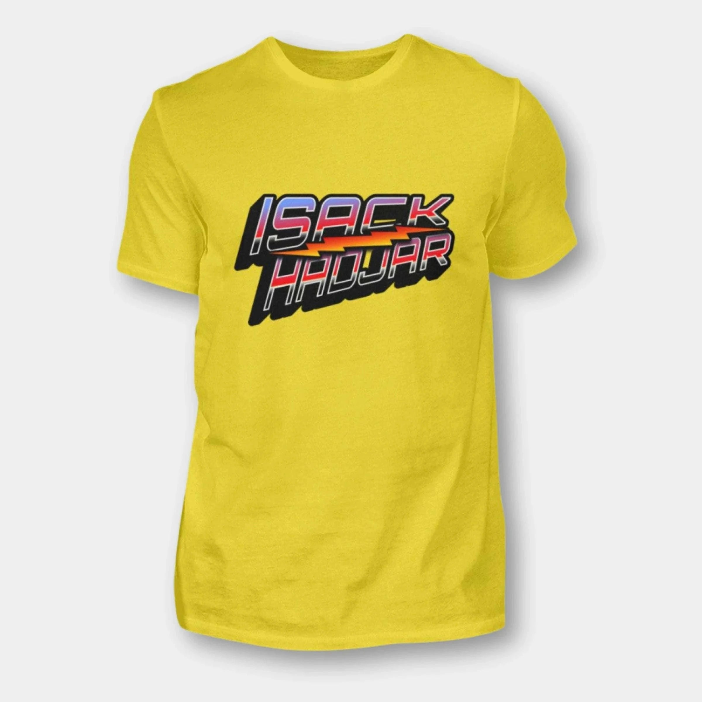 Isack Hadjar - Herren Shirt Herren Basic T-Shirt Novawear Gold XS