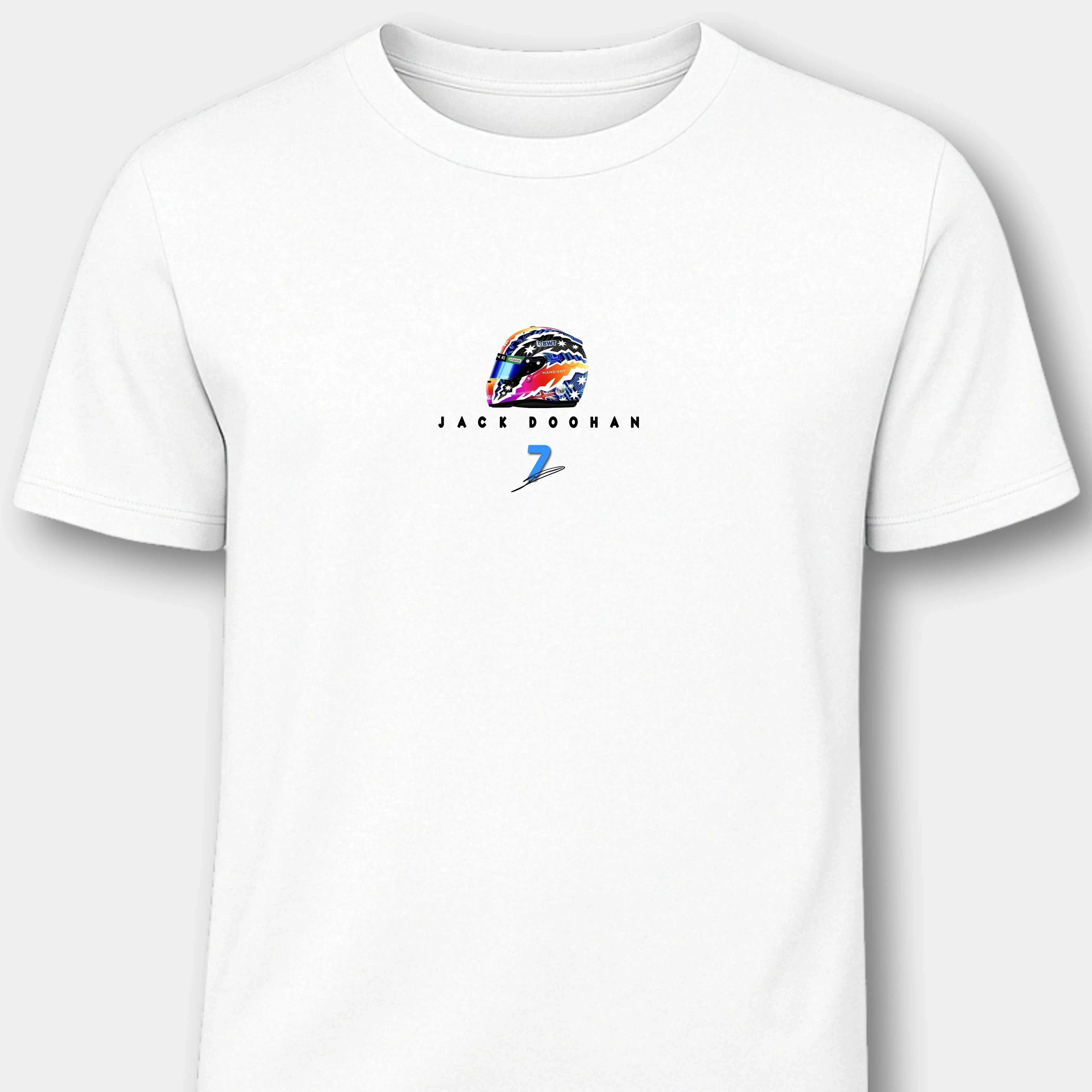 Jack Doohan Alpine F1 - Herren Shirt T-Shirts Novawear White S
