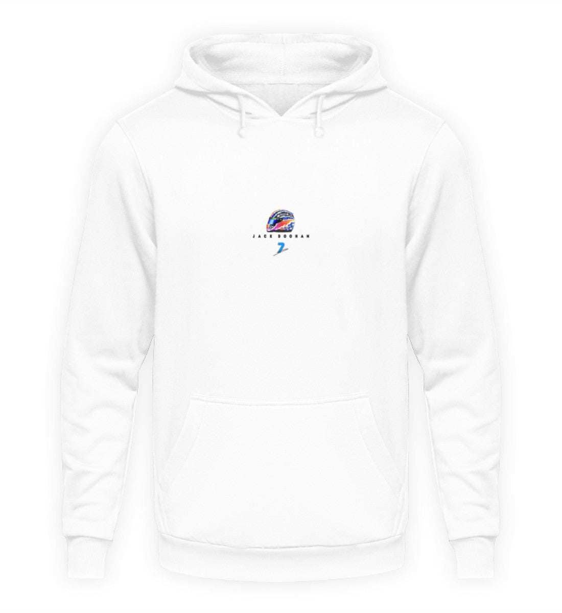 Jack Doohan Alpine F1 - Unisex Kapuzenpullover Hoodie Unisex Hoodie Novawear Arctic White XS