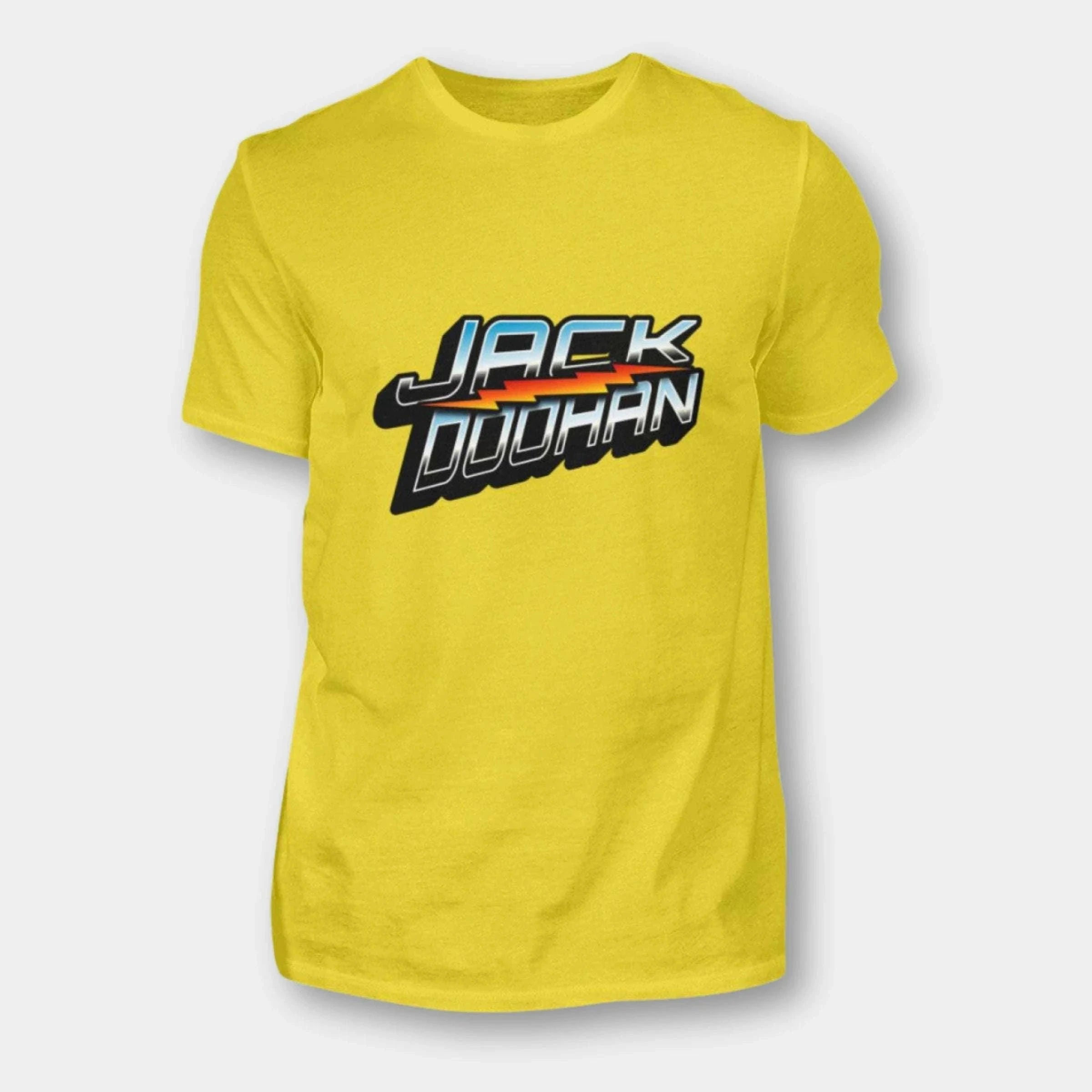 Jack Doohan - Herren Shirt Herren Basic T-Shirt Novawear Gold XS