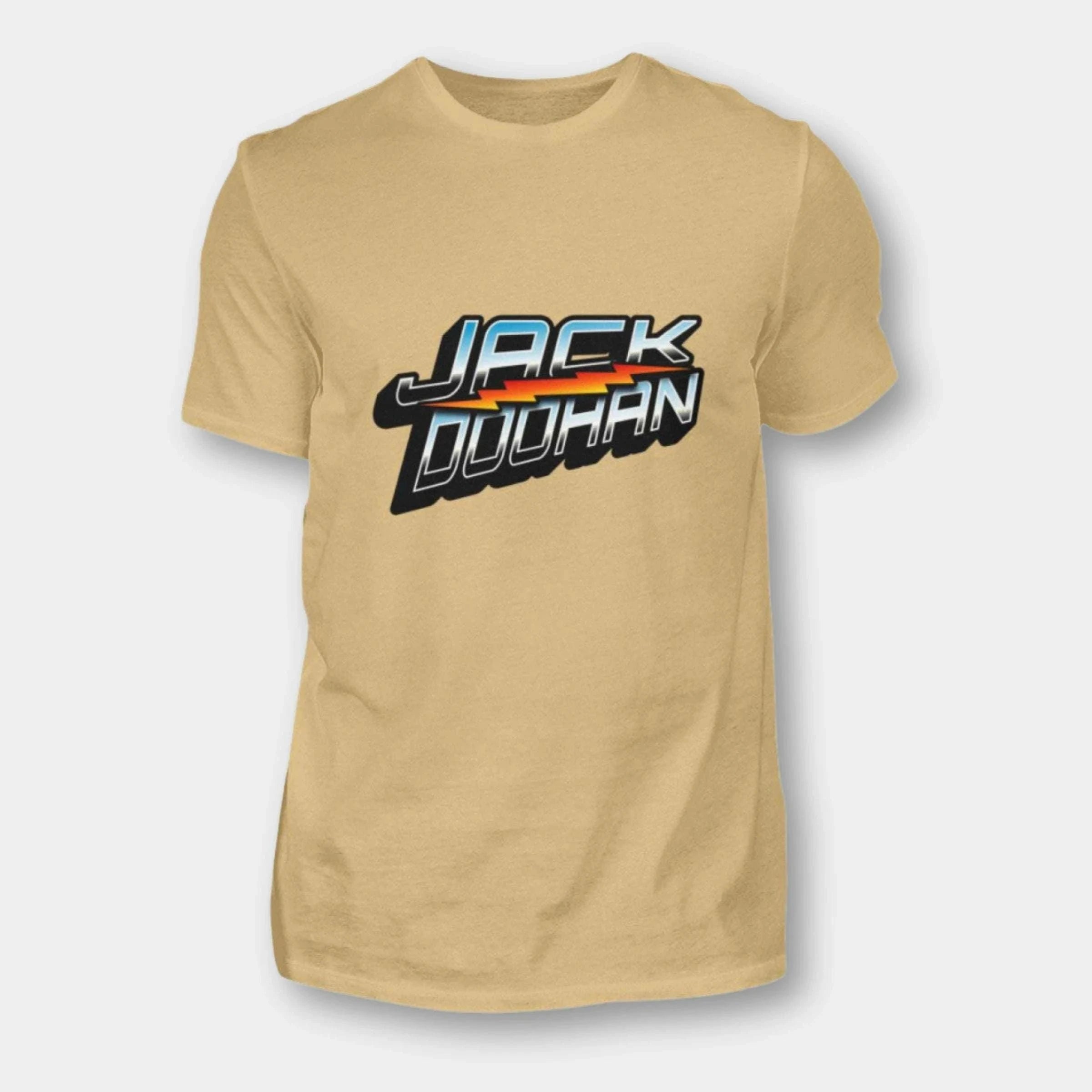 Jack Doohan - Herren Shirt Herren Basic T-Shirt Novawear Sand XS