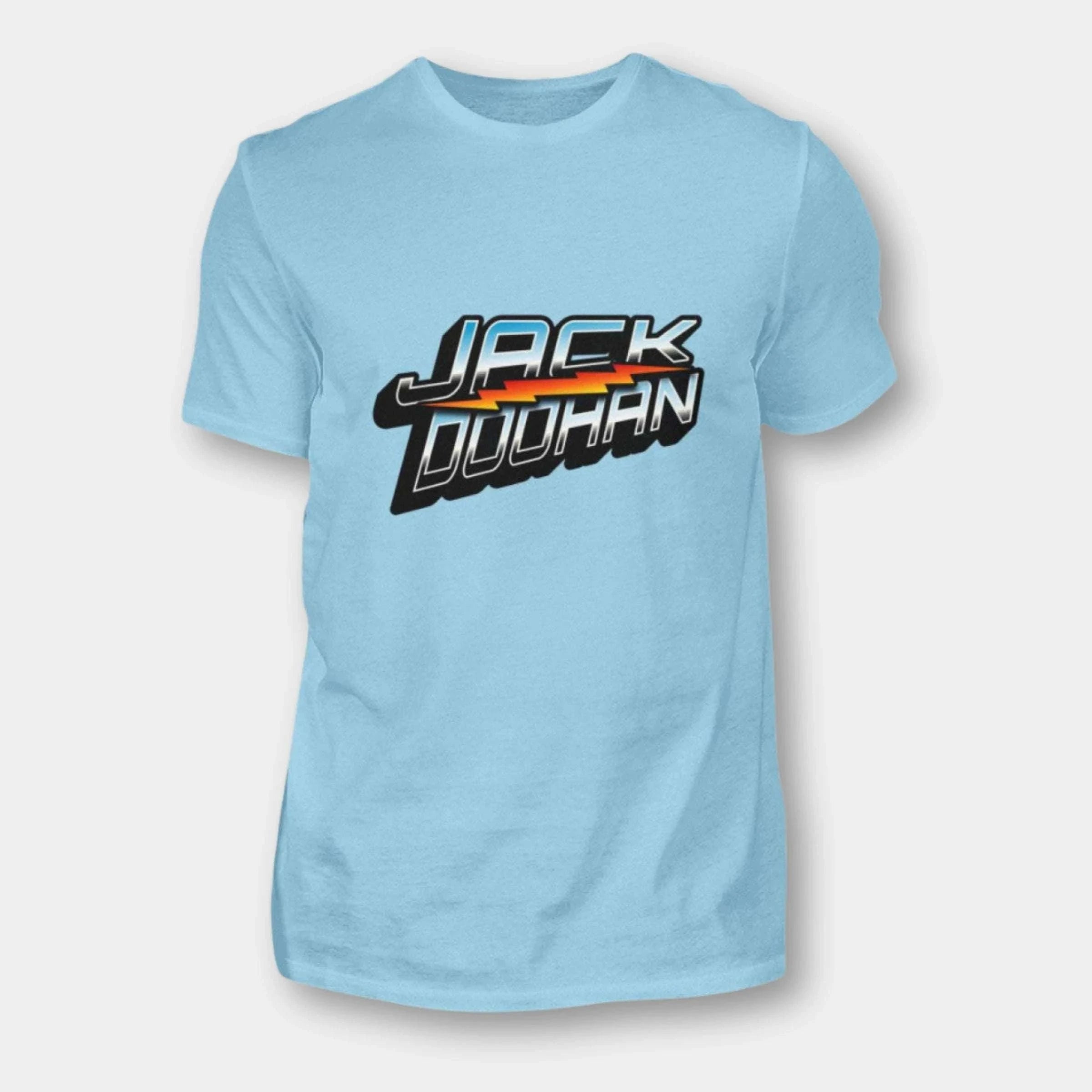 Jack Doohan - Herren Shirt Herren Basic T-Shirt Novawear Sky Blue XS