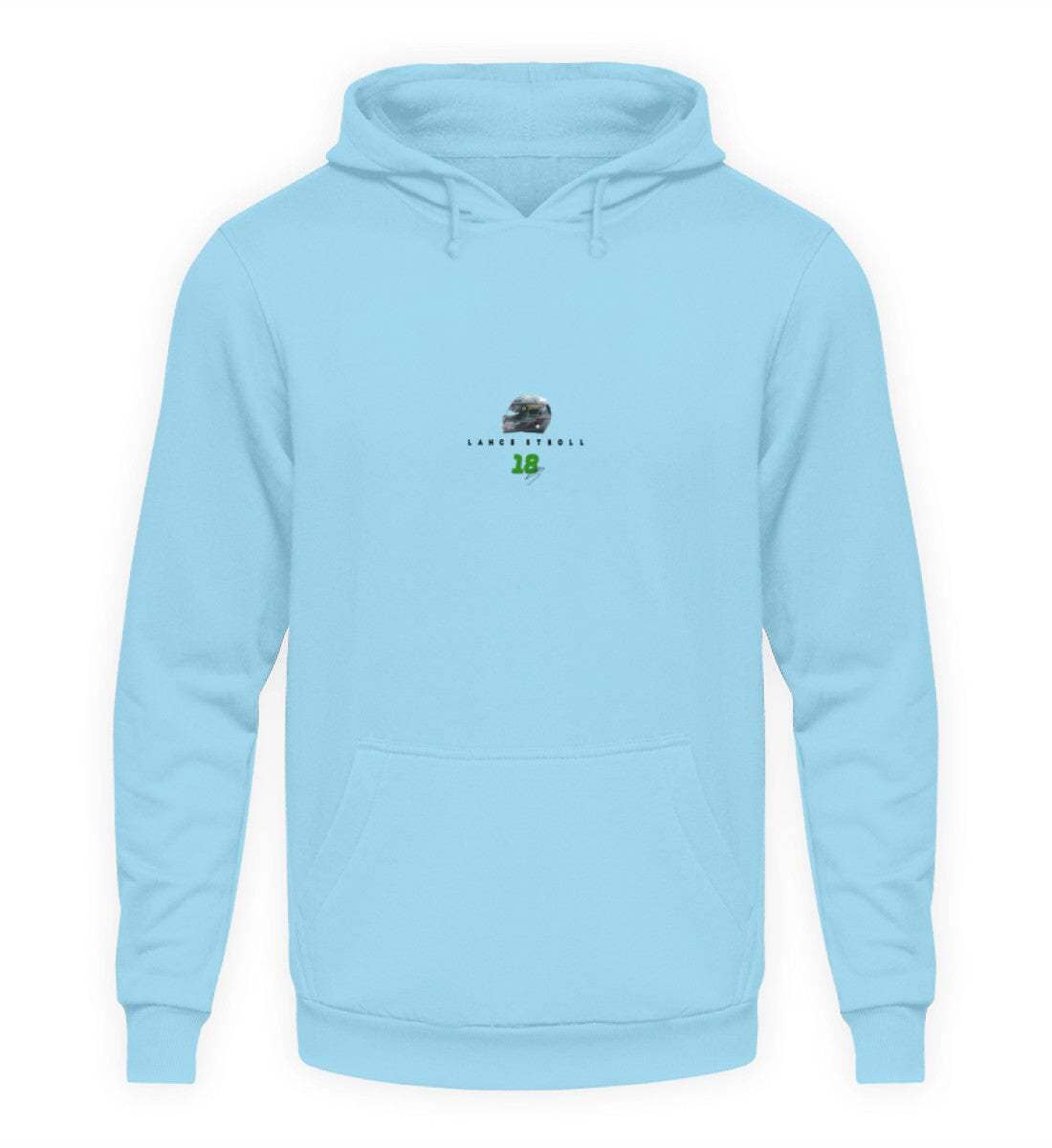 Lance Stroll Aston Martin - Unisex Kapuzenpullover Hoodie Unisex Hoodie Novawear Sky Blue XS