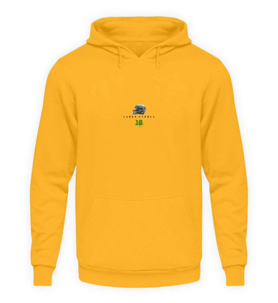 Lance Stroll Aston Martin - Unisex Kapuzenpullover Hoodie Unisex Hoodie Novawear Sun Yellow XS