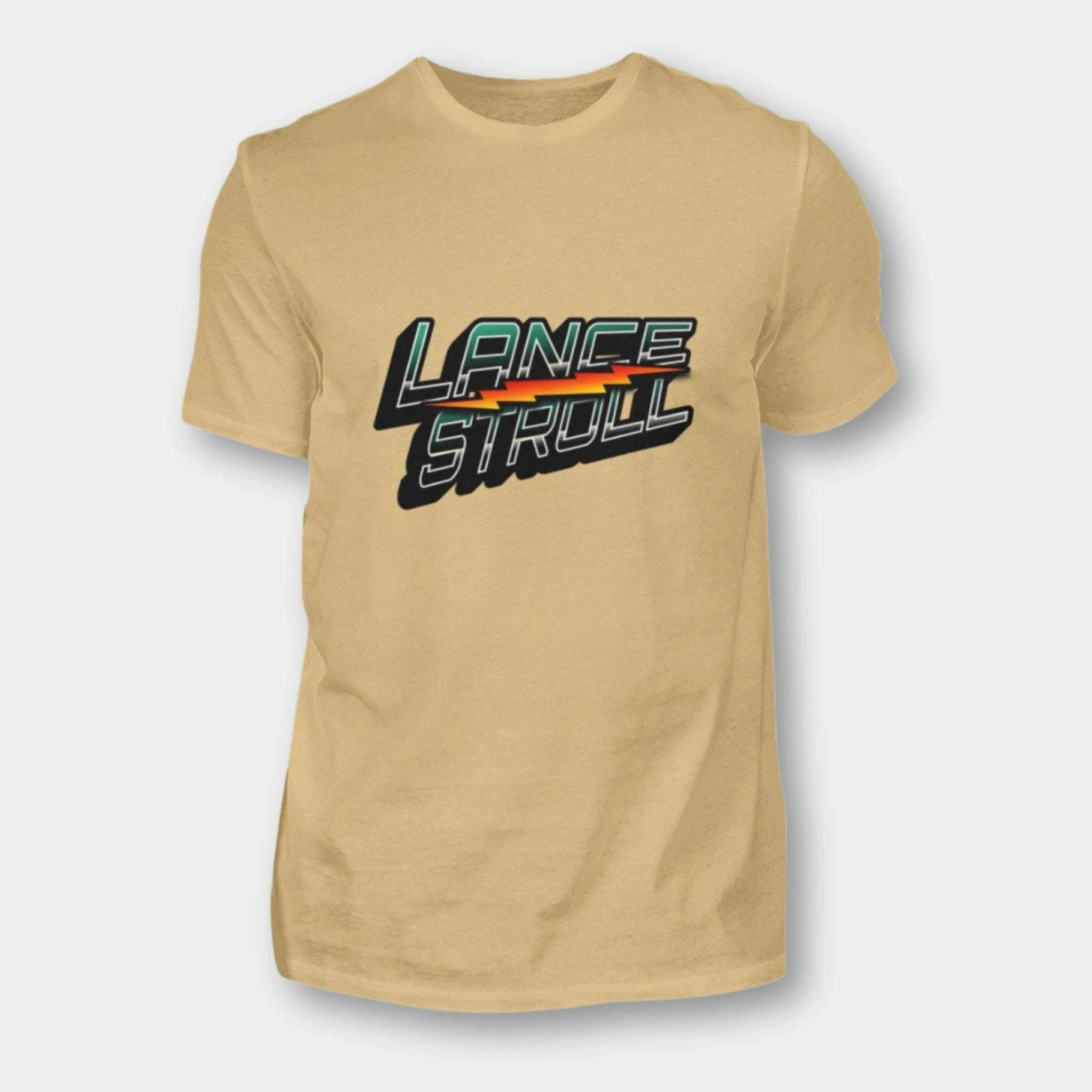 Lance Stroll - Herren Shirt Herren Basic T-Shirt Novawear Sand XS