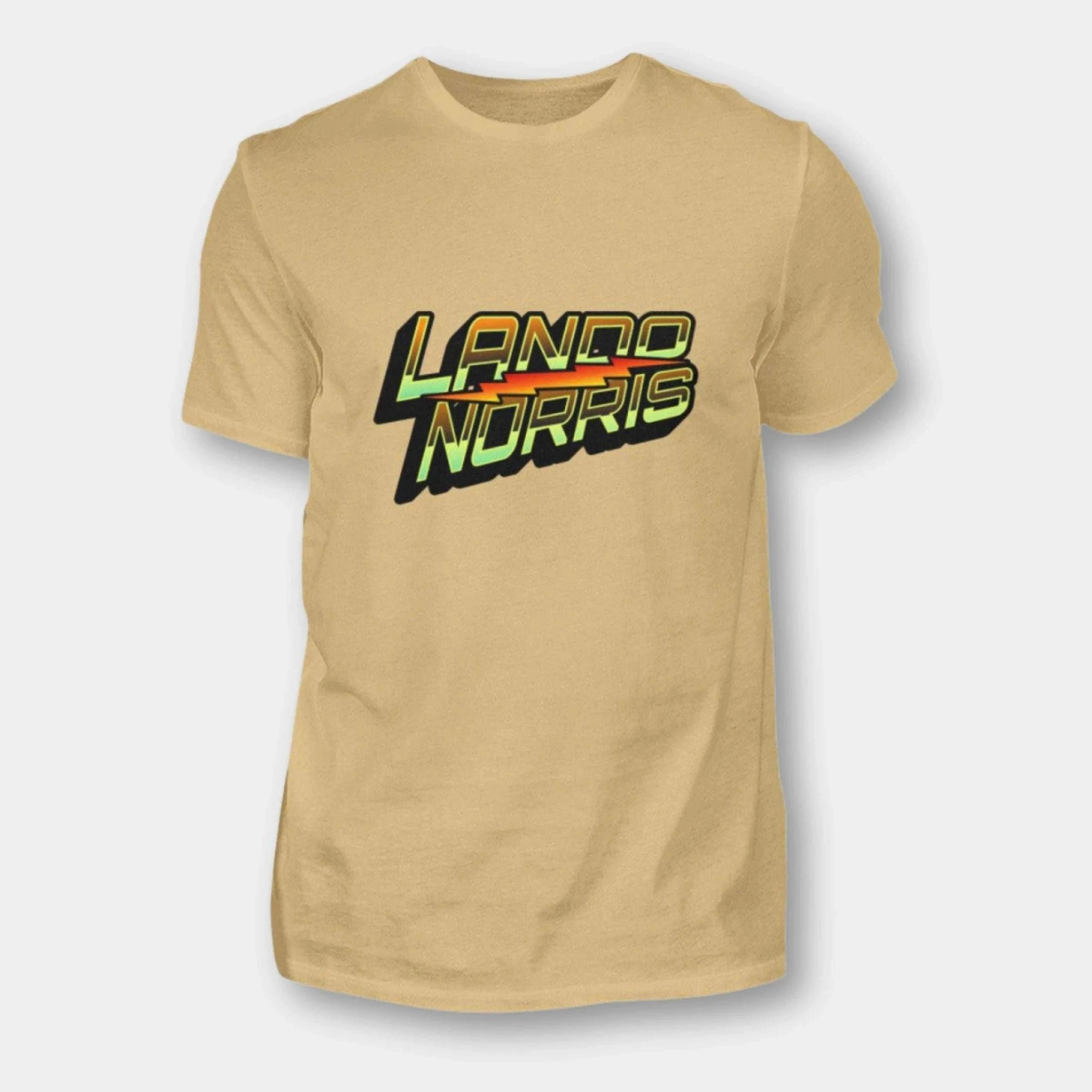 Lando Norris - Herren Shirt Herren Basic T-Shirt Novawear Sand XS