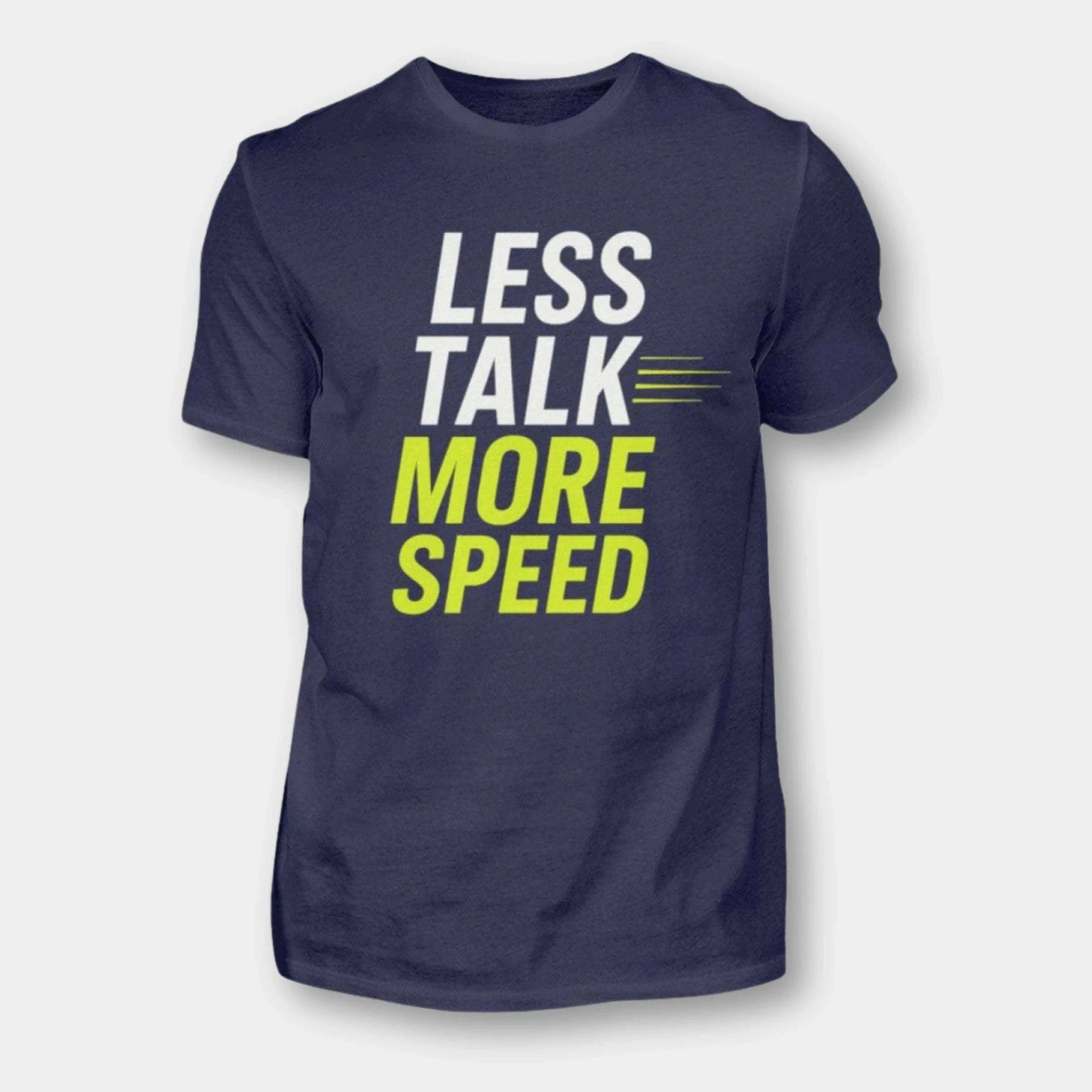 Less Talk. More Speed. – Racing Shirt für Speed-Junkies | NOVAWEAR Herren Basic T-Shirt Novawear Navy XS