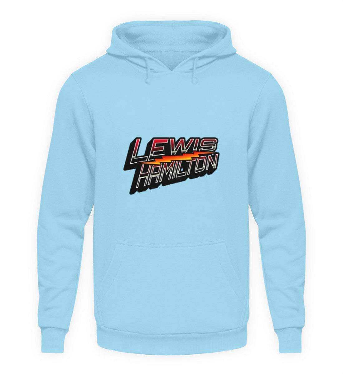 Lewis Hamilton - Unisex Kapuzenpullover Hoodie Unisex Hoodie Novawear Sky Blue XS
