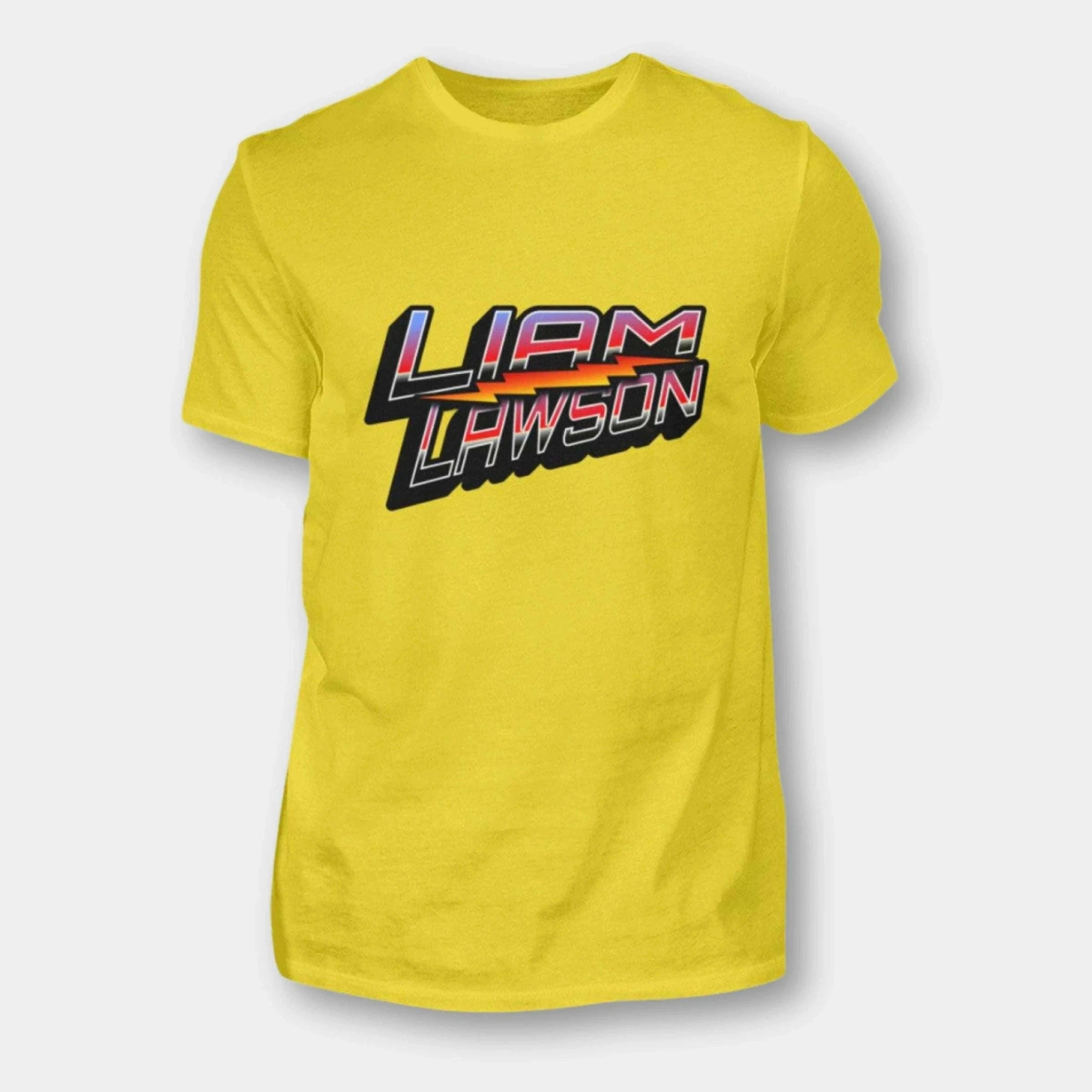 Liam Lawson - Herren Shirt Herren Basic T-Shirt Novawear Gold XS