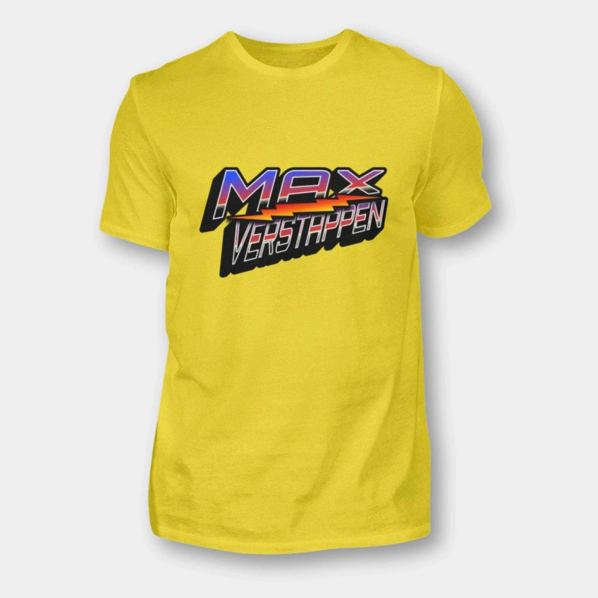 Max Verstappen - Herren Shirt Herren Basic T-Shirt Novawear Gold XS