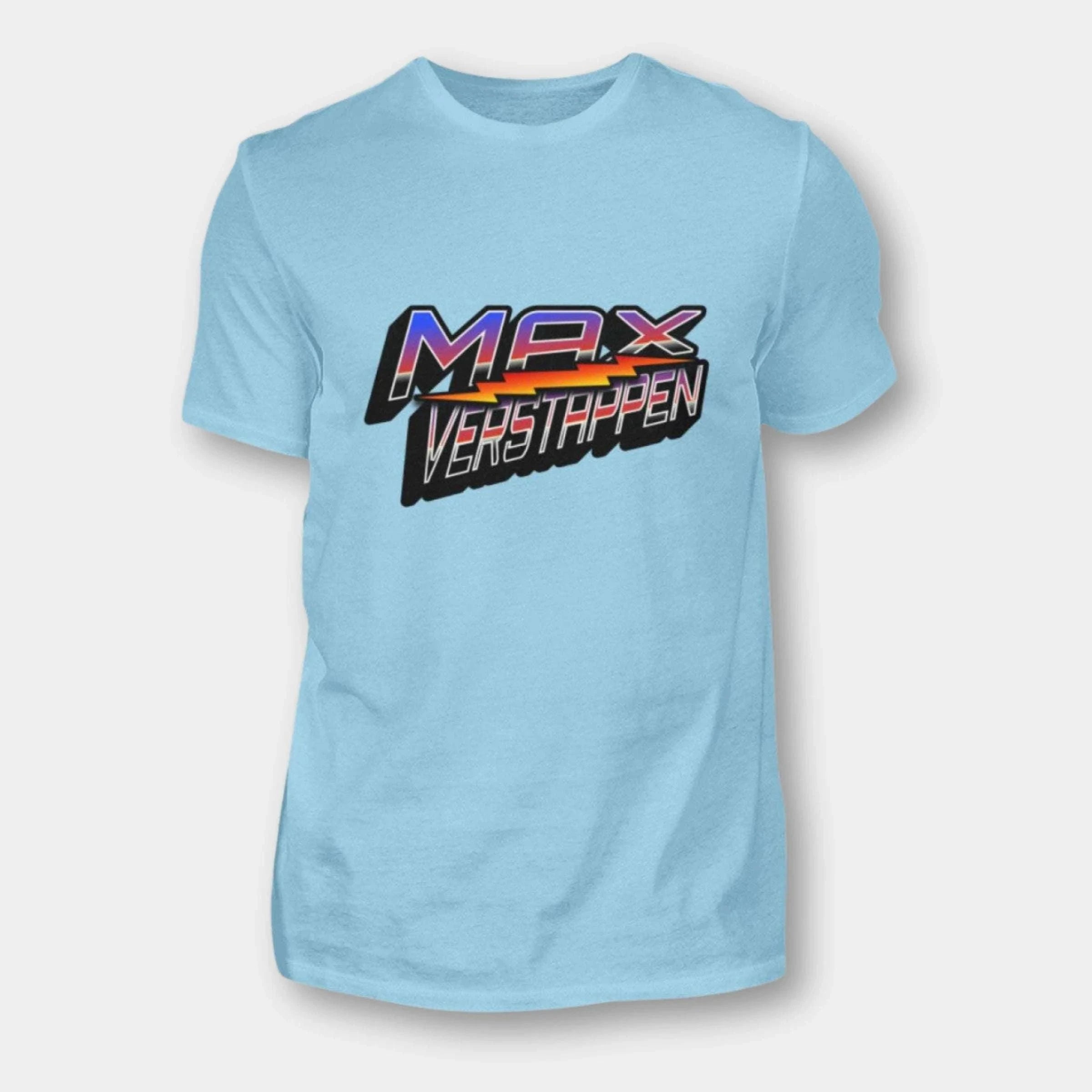 Max Verstappen - Herren Shirt Herren Basic T-Shirt Novawear Sky Blue XS