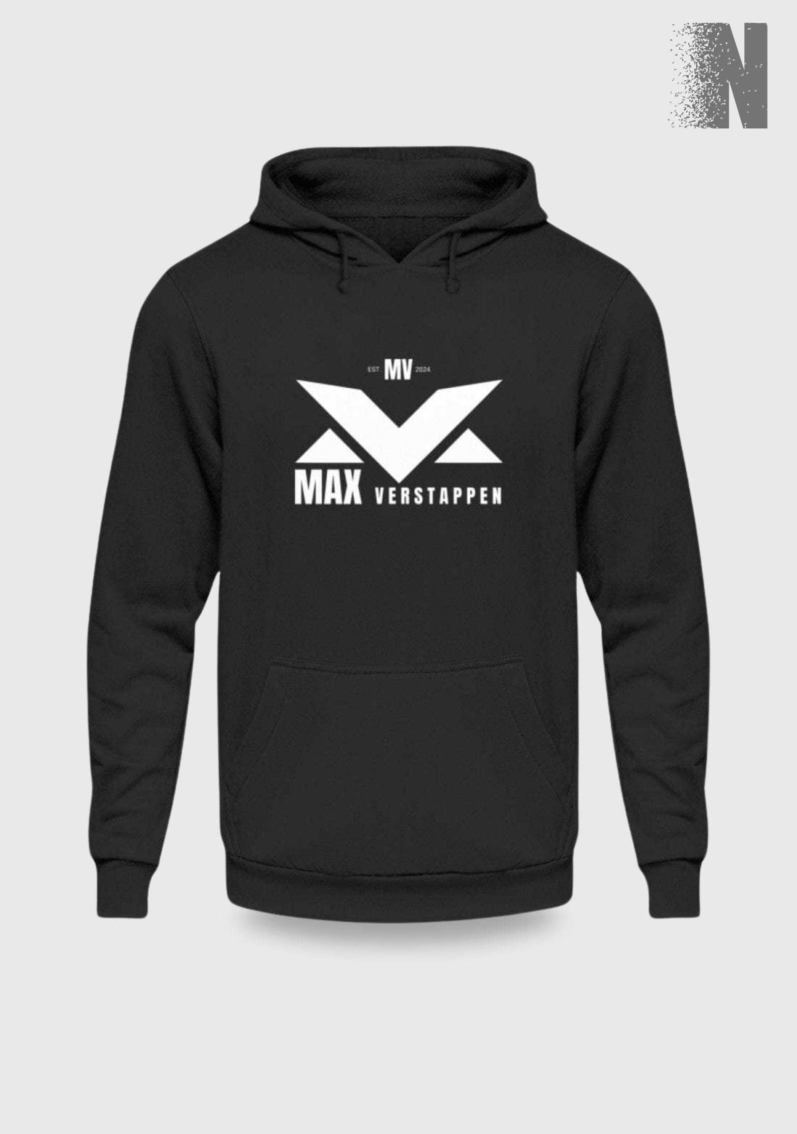 Max Verstappen Limited Edition 2024 - Hoodie Kapuzenpullover Novawear Deep Black XS