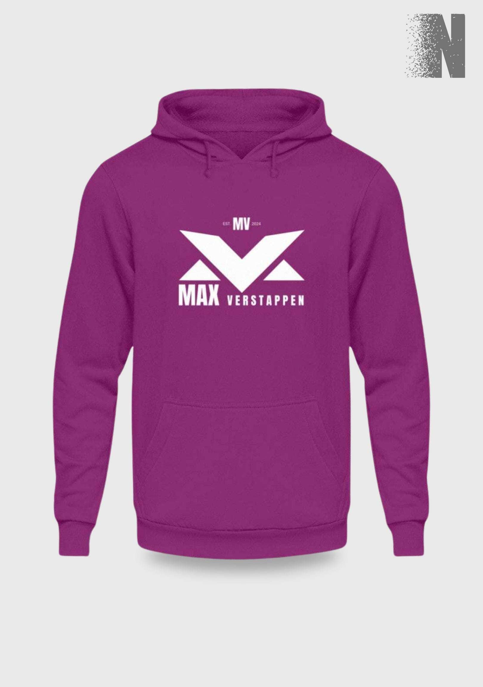 Max Verstappen Limited Edition 2024 - Hoodie Kapuzenpullover Novawear Magenta Magic XS