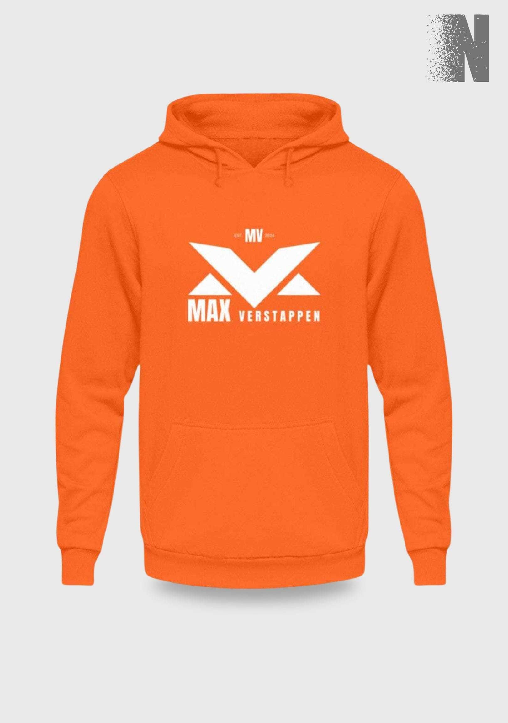 Max Verstappen Limited Edition 2024 - Hoodie Kapuzenpullover Novawear Orange Crush S