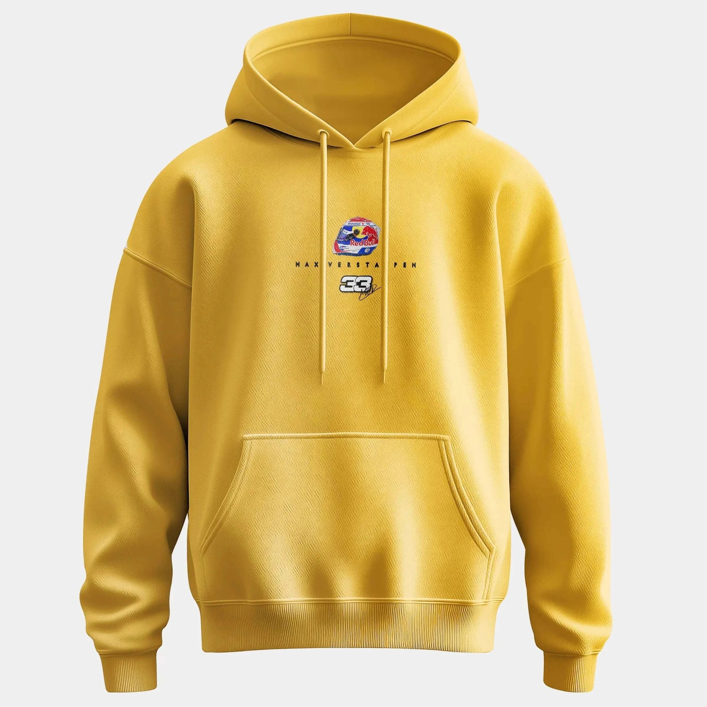 Max Verstappen Red Bull Racing - Unisex Kapuzenpullover Hoodie Unisex Hoodie Novawear Sun Yellow XS